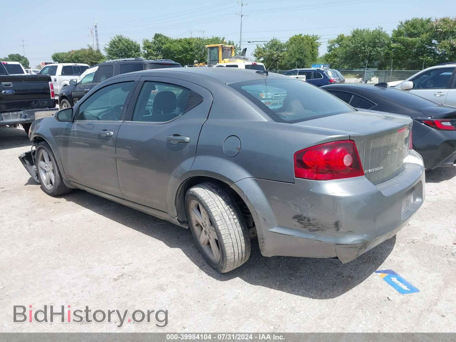 2013 DODGE AVENGER - VIN: 1C3CDZCB3DN740481 - Фото 3