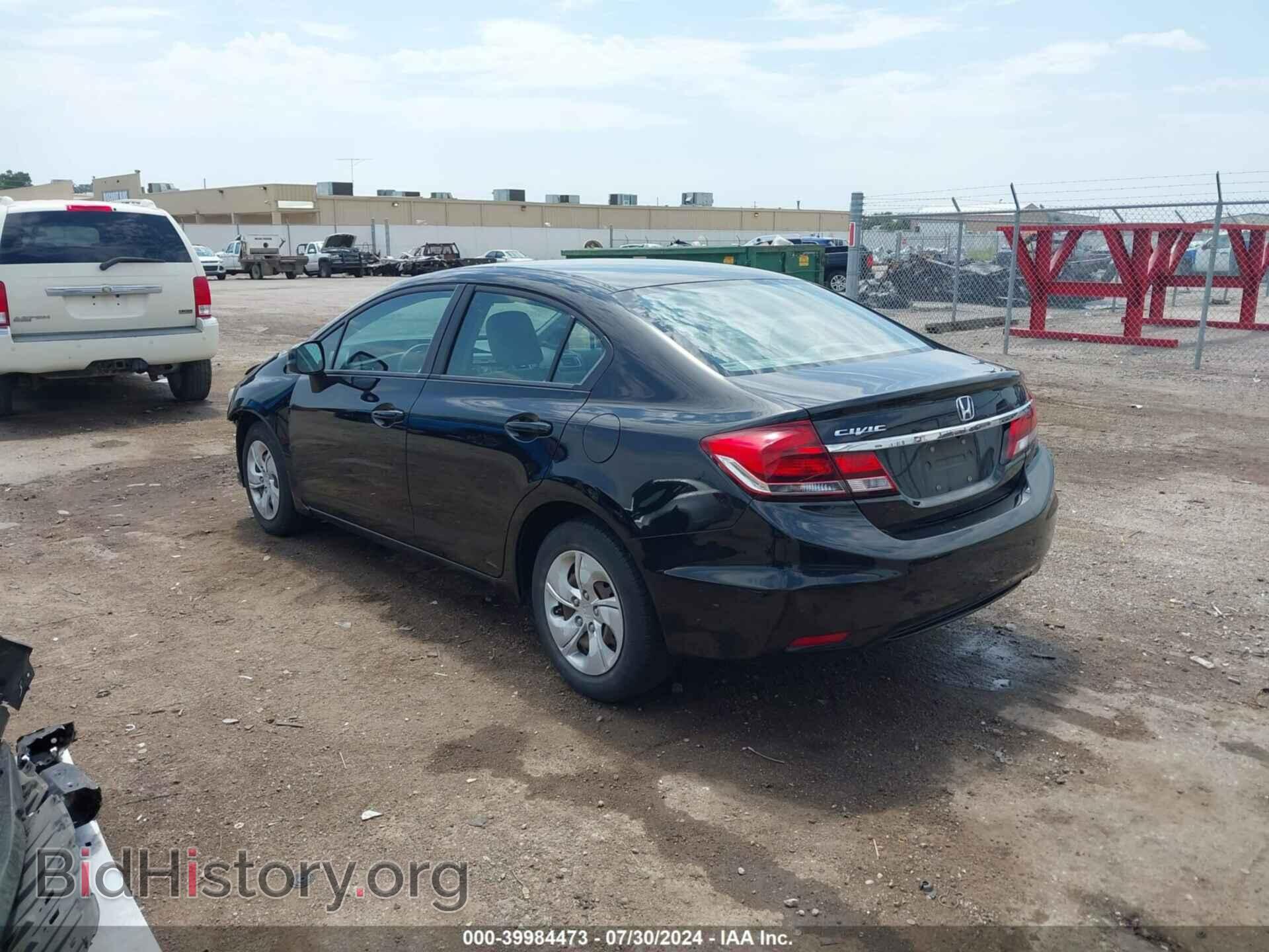2013 HONDA CIVIC - VIN: 19XFB2F56DE209744 - Photo 3