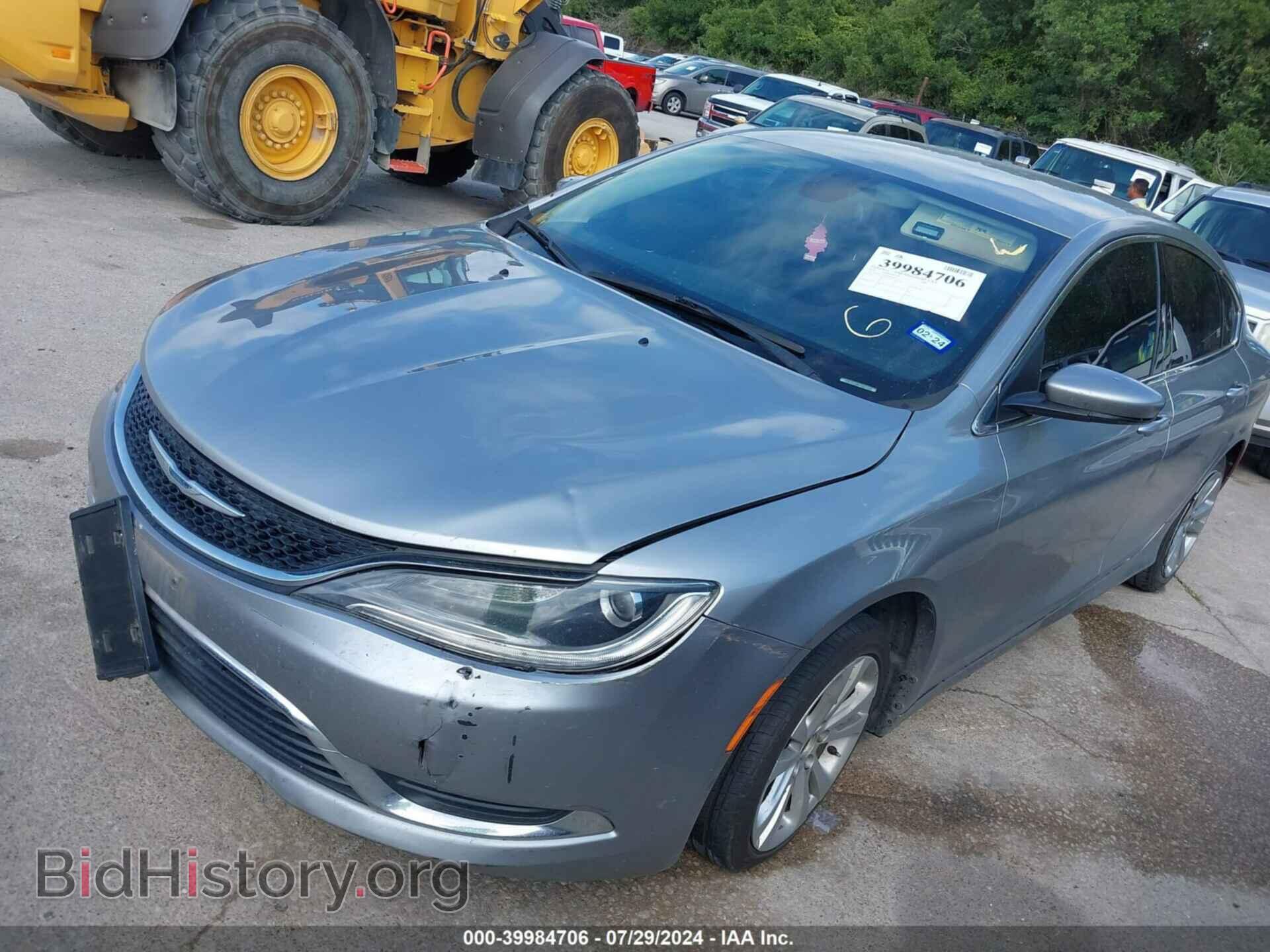 2015 CHRYSLER 200 - VIN: 1C3CCCAB0FN687826 - Фото 2