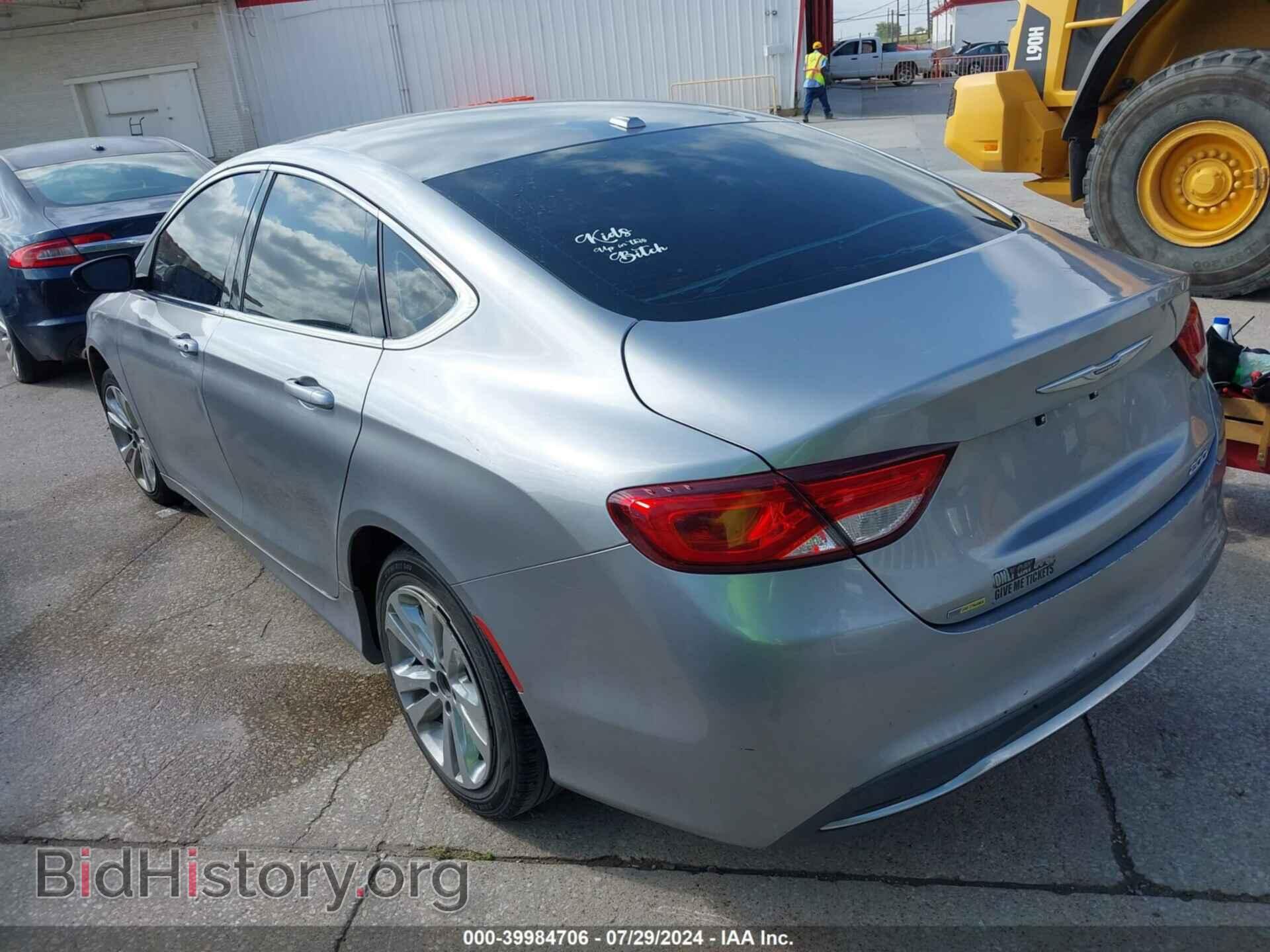 2015 CHRYSLER 200 - VIN: 1C3CCCAB0FN687826 - Фото 3