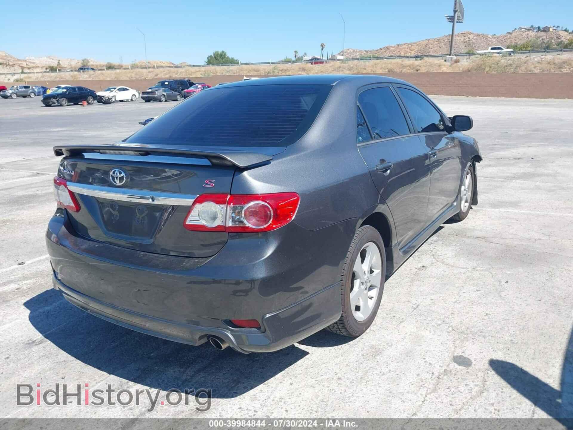 2013 TOYOTA COROLLA - VIN: 5YFBU4EE0DP129019 - Фото 4