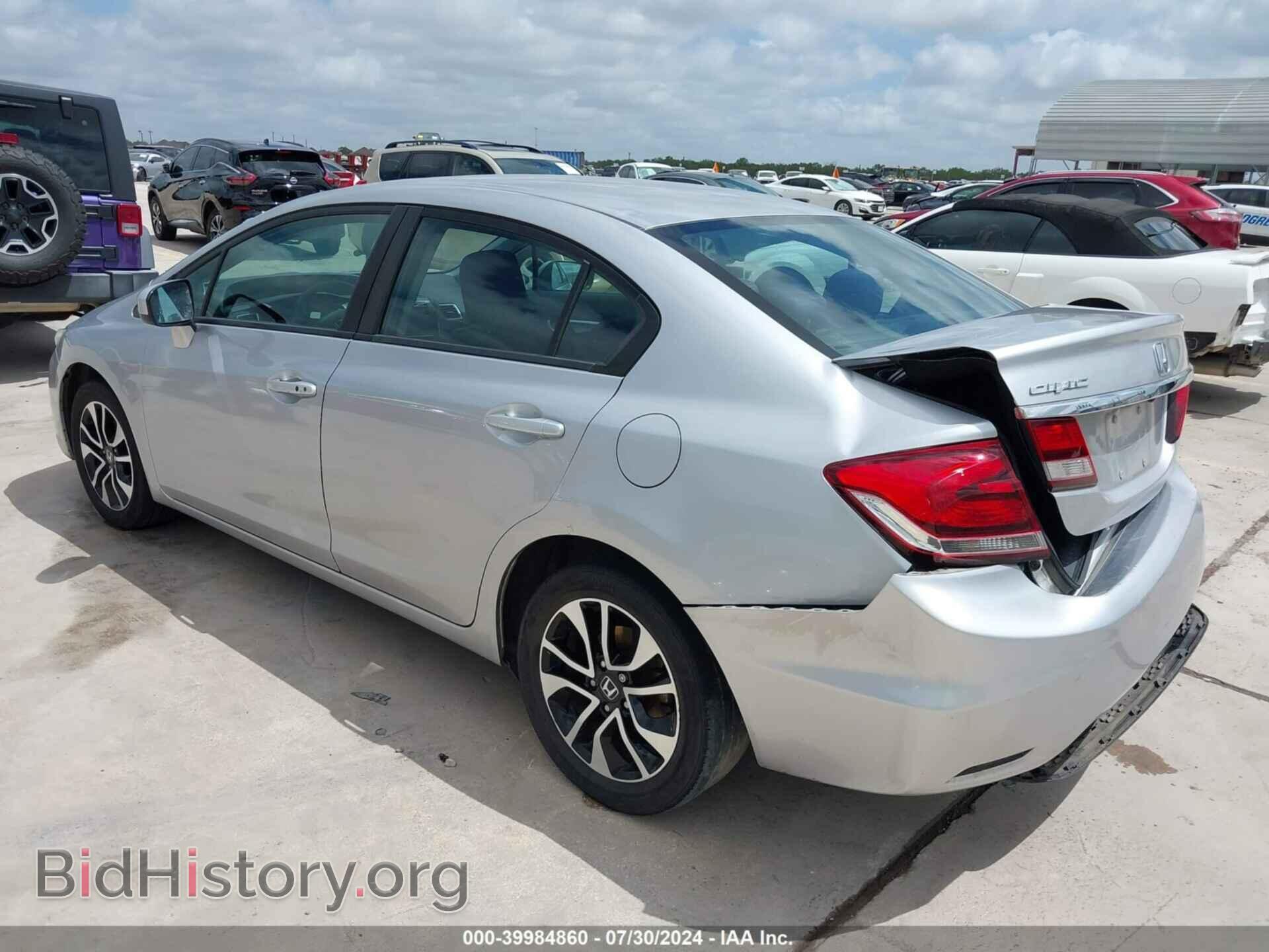 2014 HONDA CIVIC - VIN: 19XFB2F85EE253777 - Фото 3