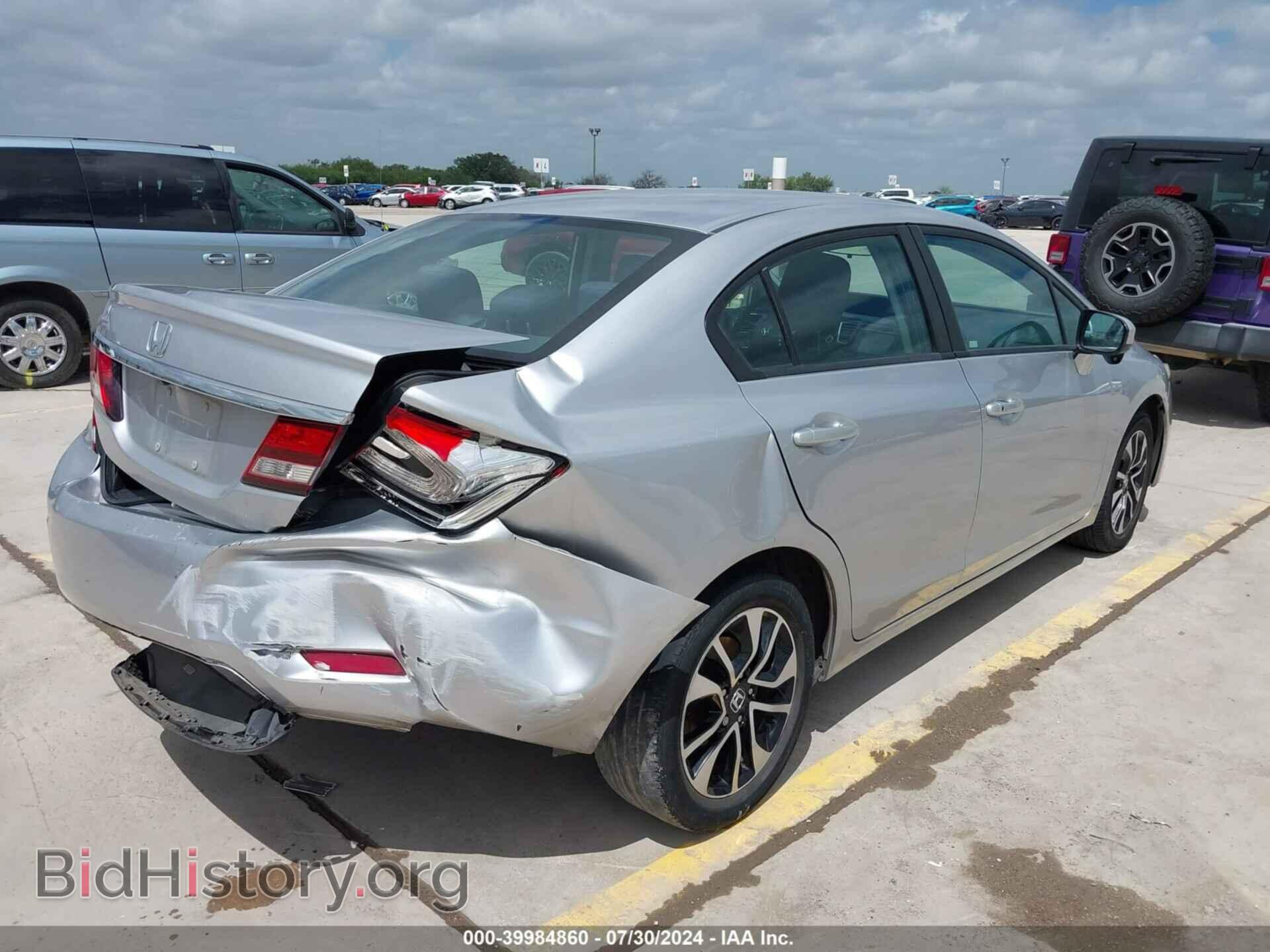 2014 HONDA CIVIC - VIN: 19XFB2F85EE253777 - Фото 4