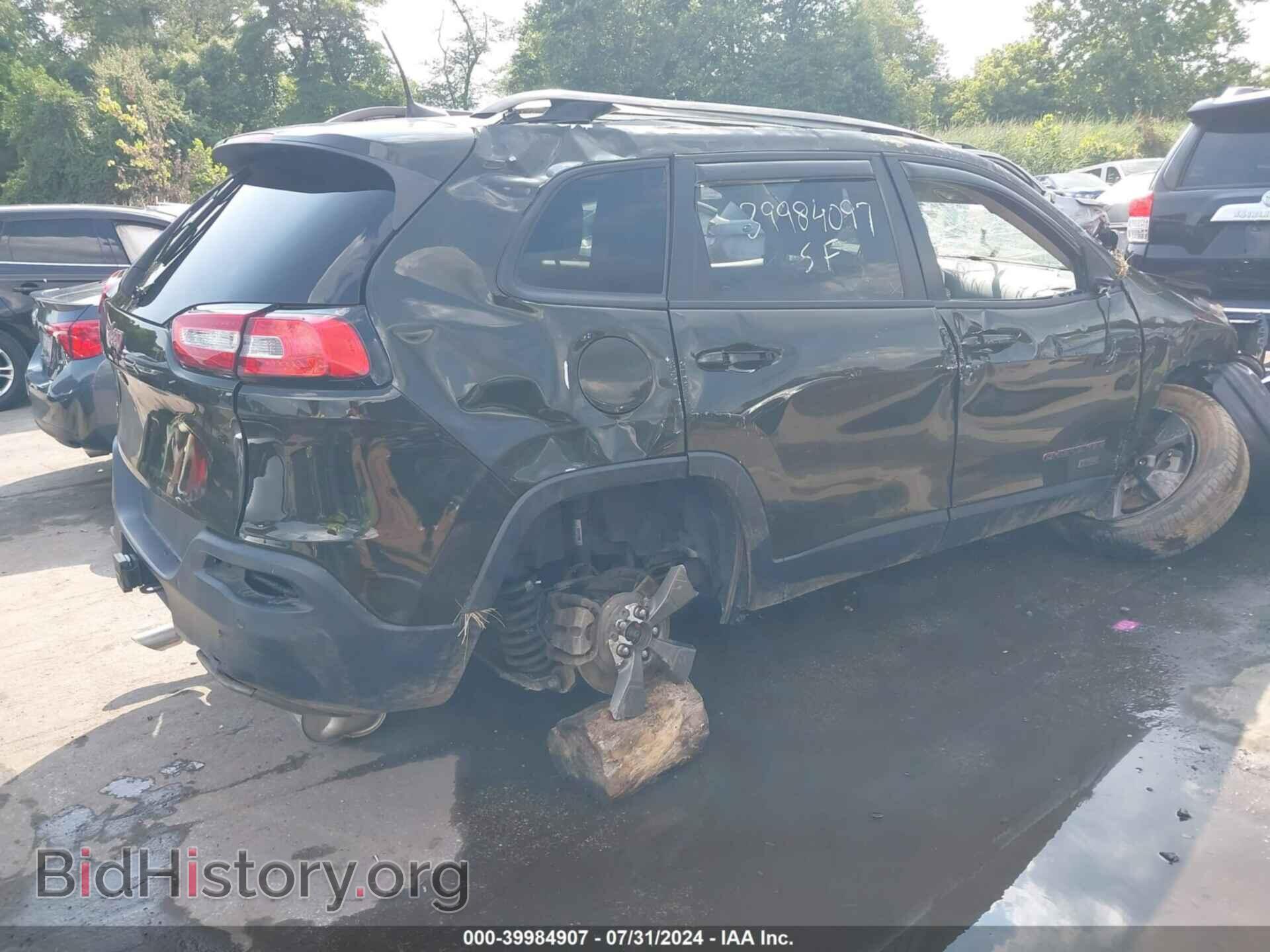 2016 JEEP CHEROKEE - VIN: 1C4PJMCB2GW371586 - Фото 4