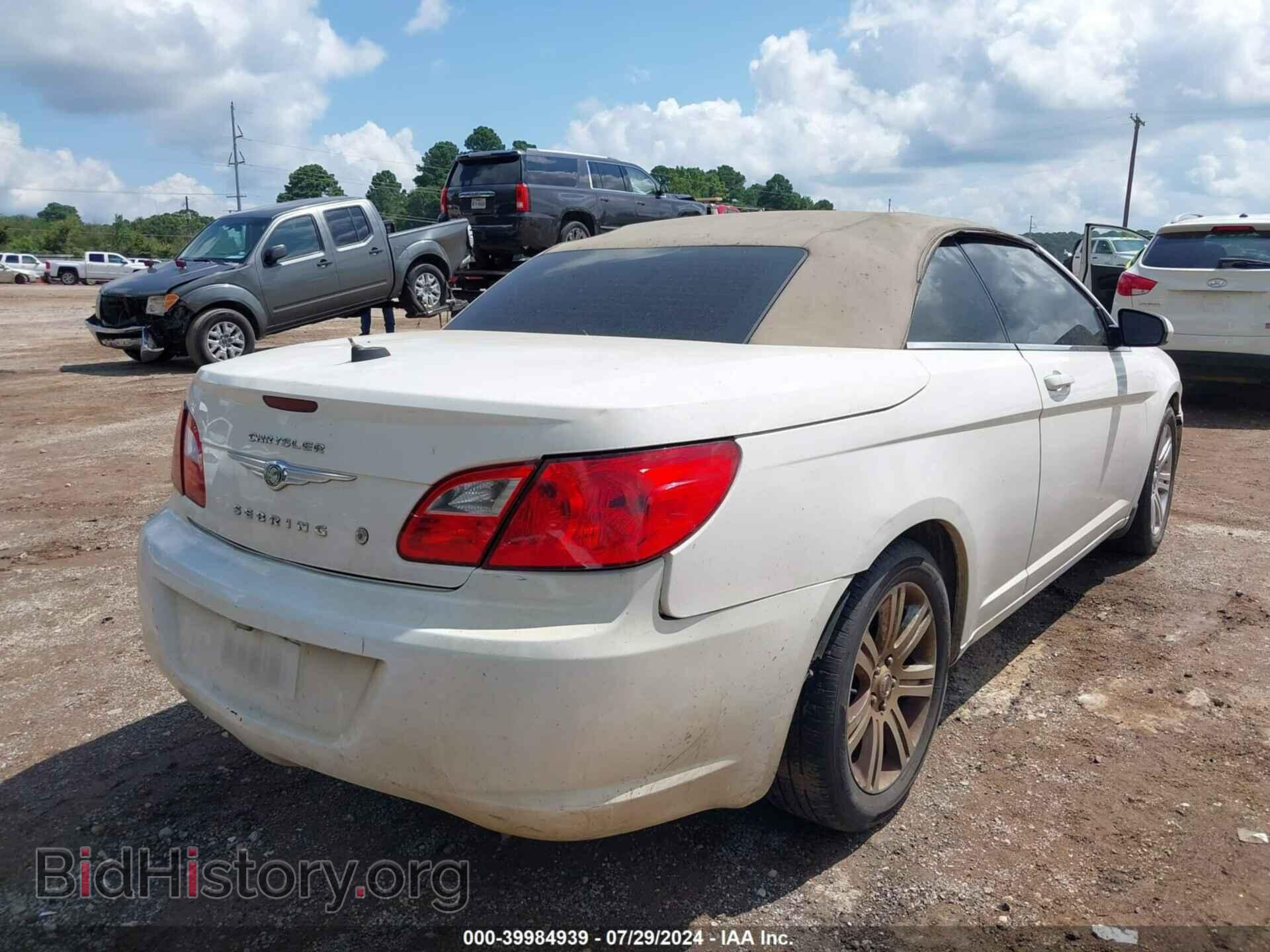 2010 CHRYSLER SEBRING - VIN: 1C3BC5EDXAN109230 - Фото 4