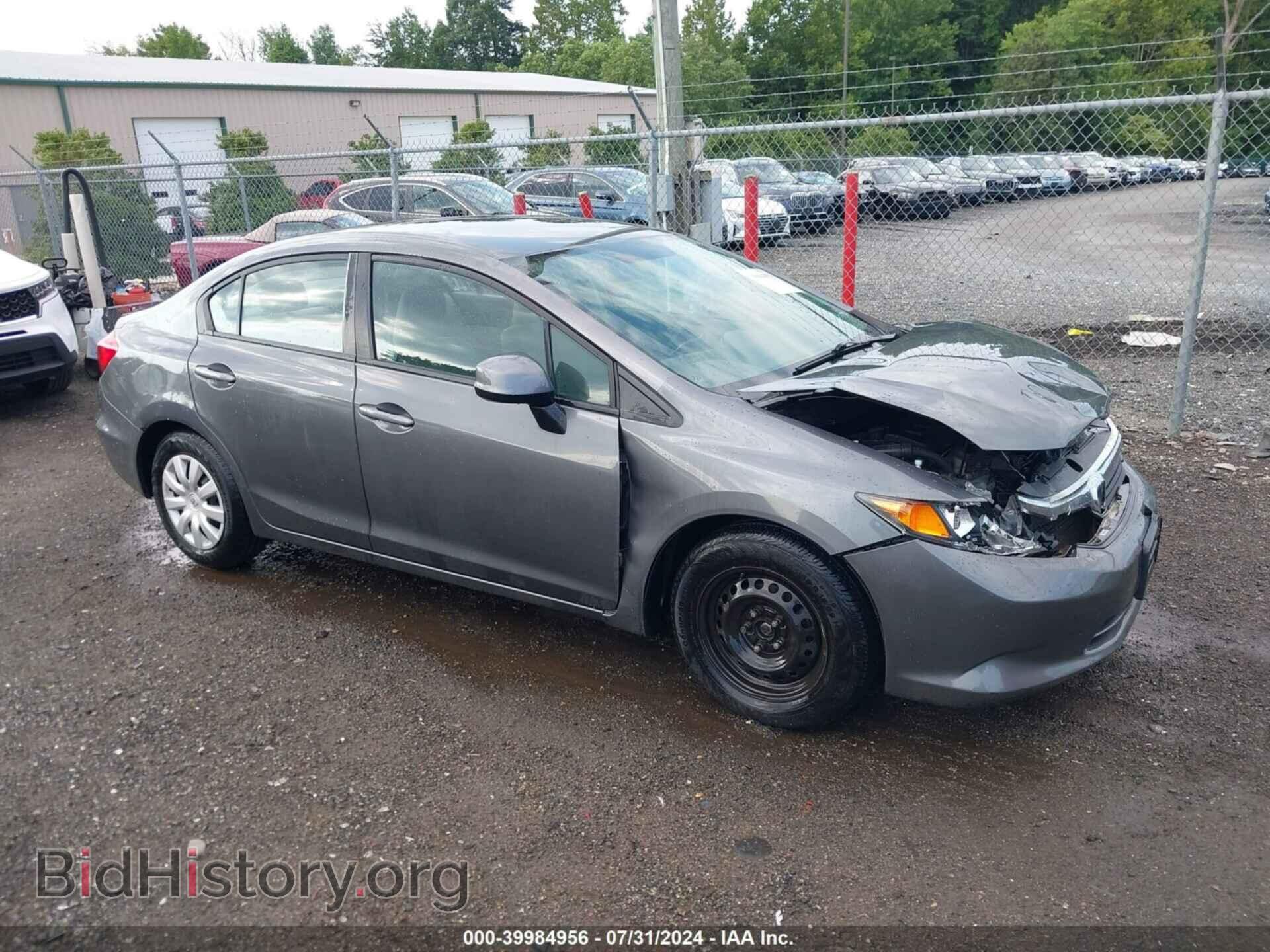 Фотография 19XFB2F58CE325476 - HONDA CIVIC 2012