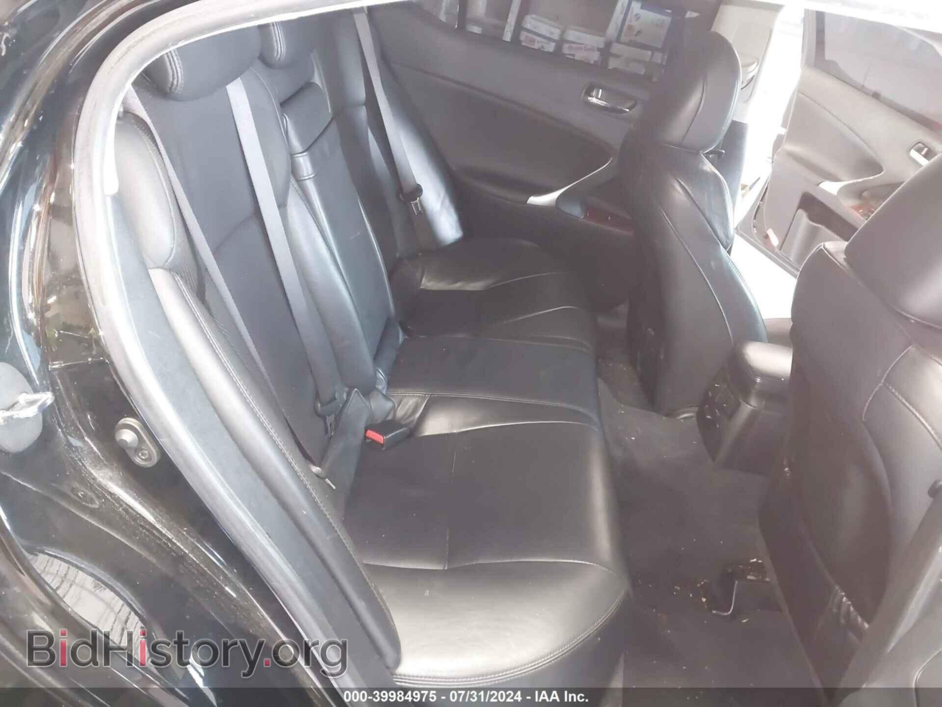2008 LEXUS IS 250 - VIN: JTHBK262X85085191 - Фото 8