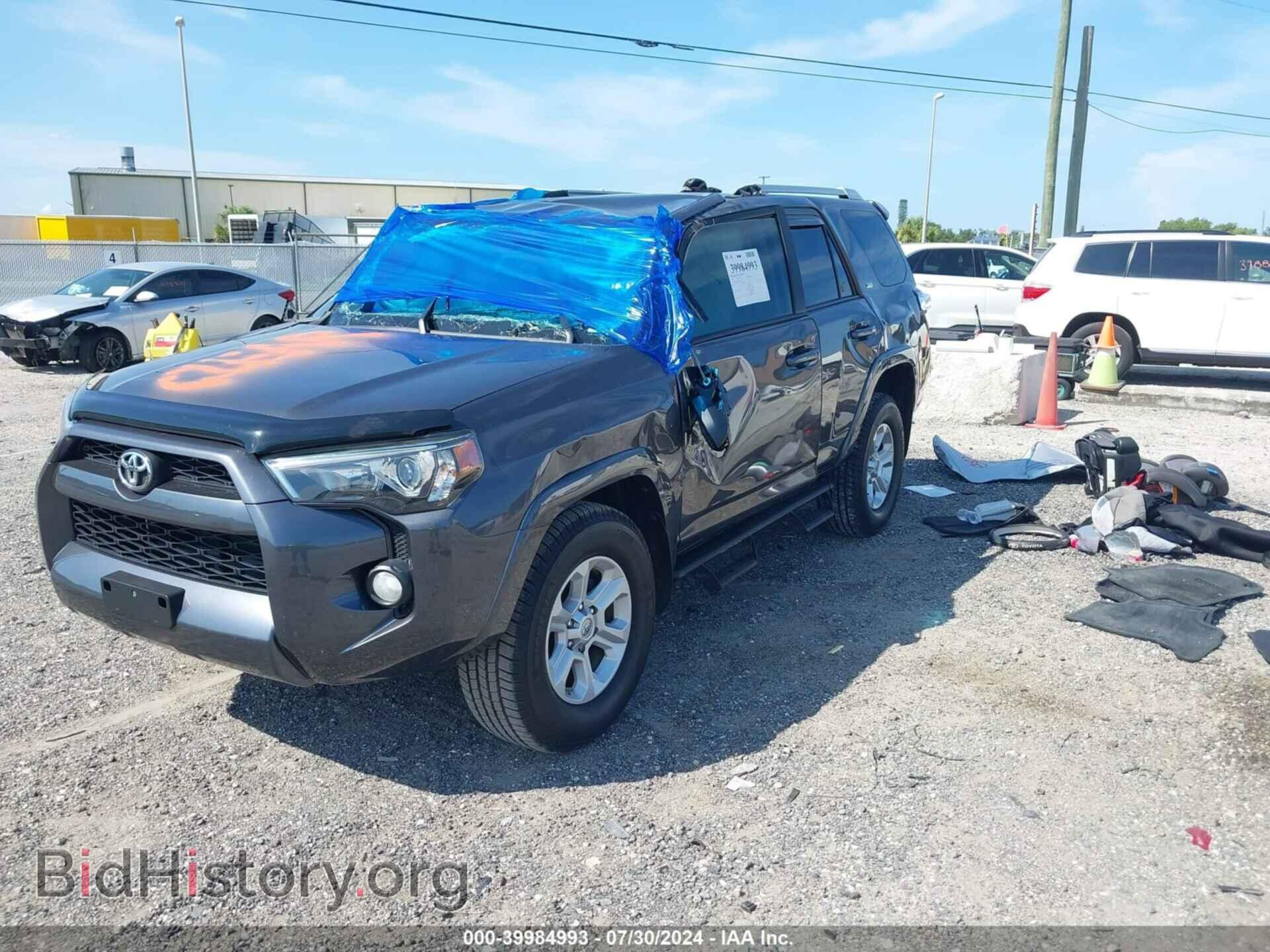 2016 TOYOTA 4RUNNER - VIN: JTEZU5JR5G5120181 - Фото 2