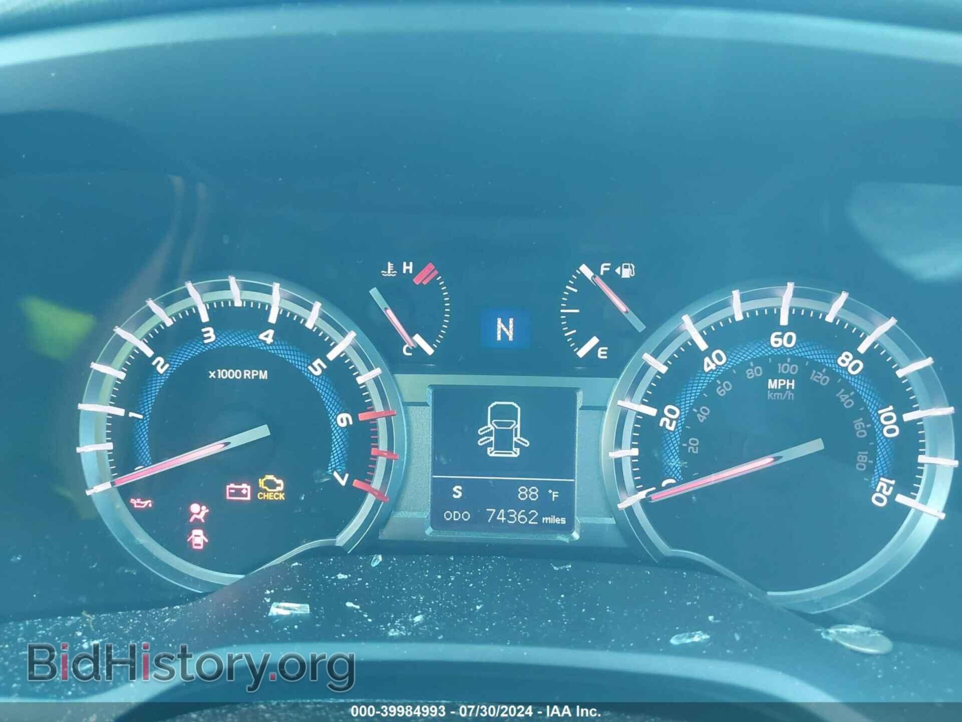 2016 TOYOTA 4RUNNER - VIN: JTEZU5JR5G5120181 - Фото 7