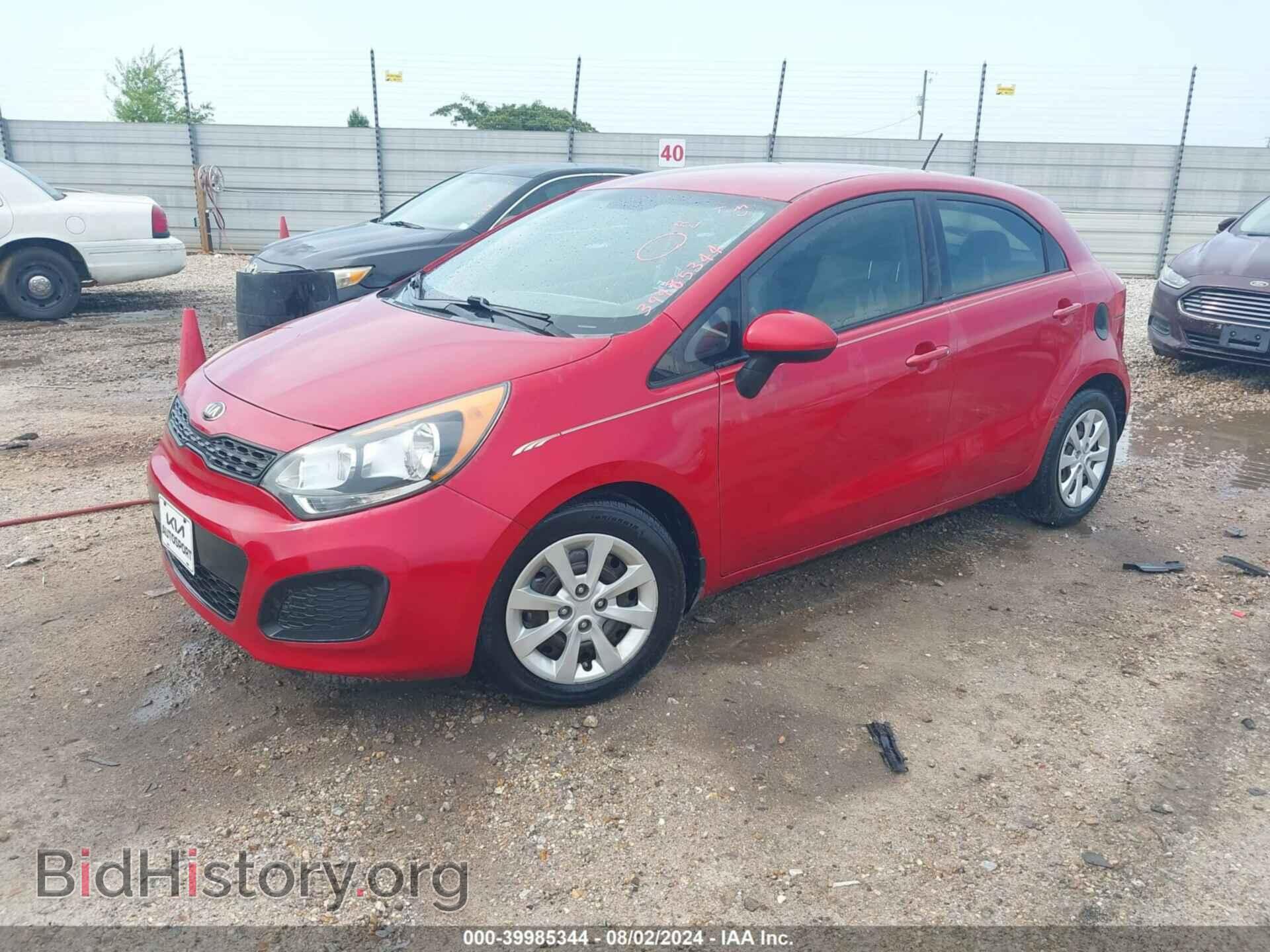 2013 KIA RIO - VIN: KNADM5A36D6208413 - Фото 2