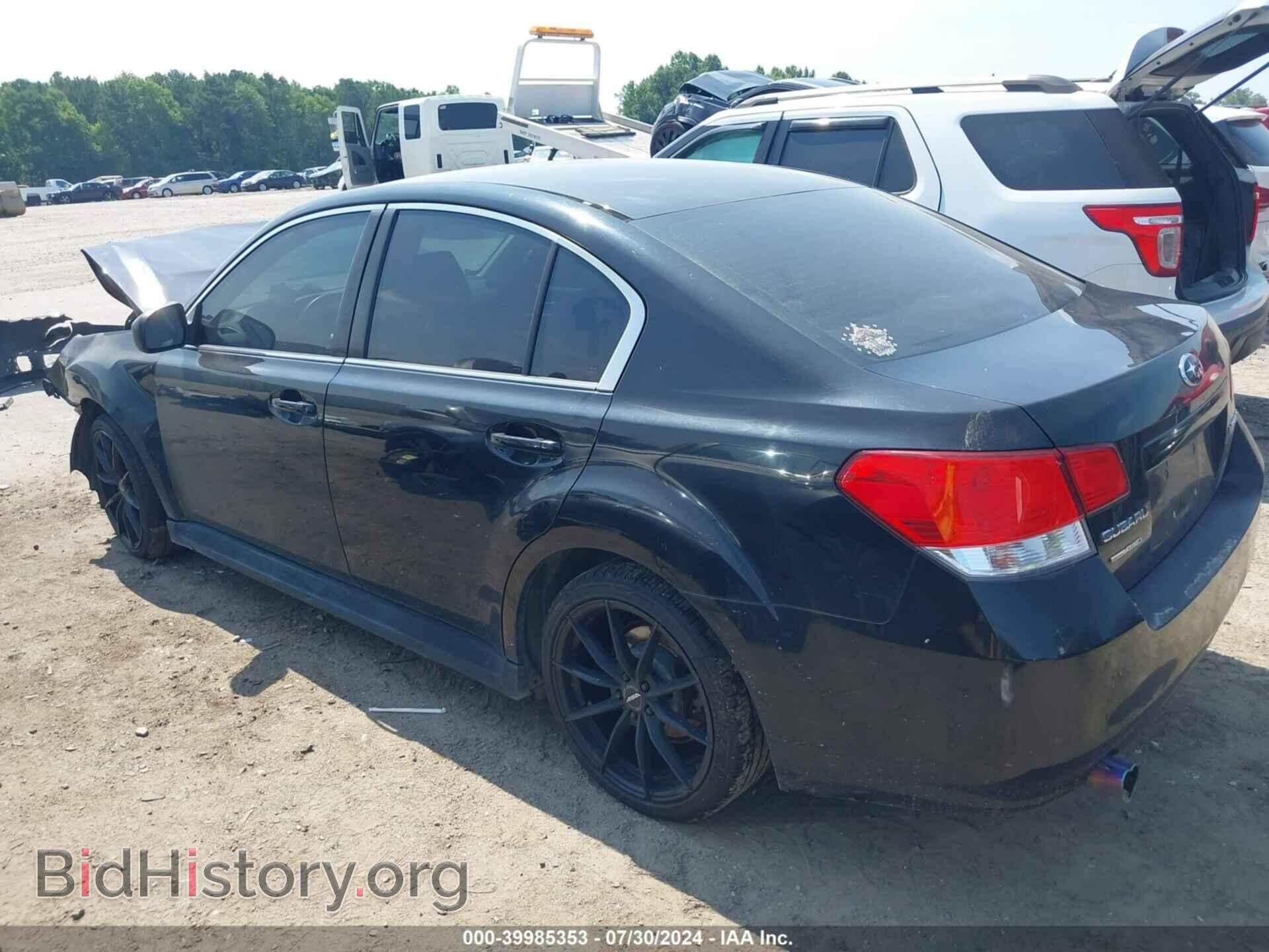 2013 SUBARU LEGACY - VIN: 4S3BMBA63D3011798 - Фото 3