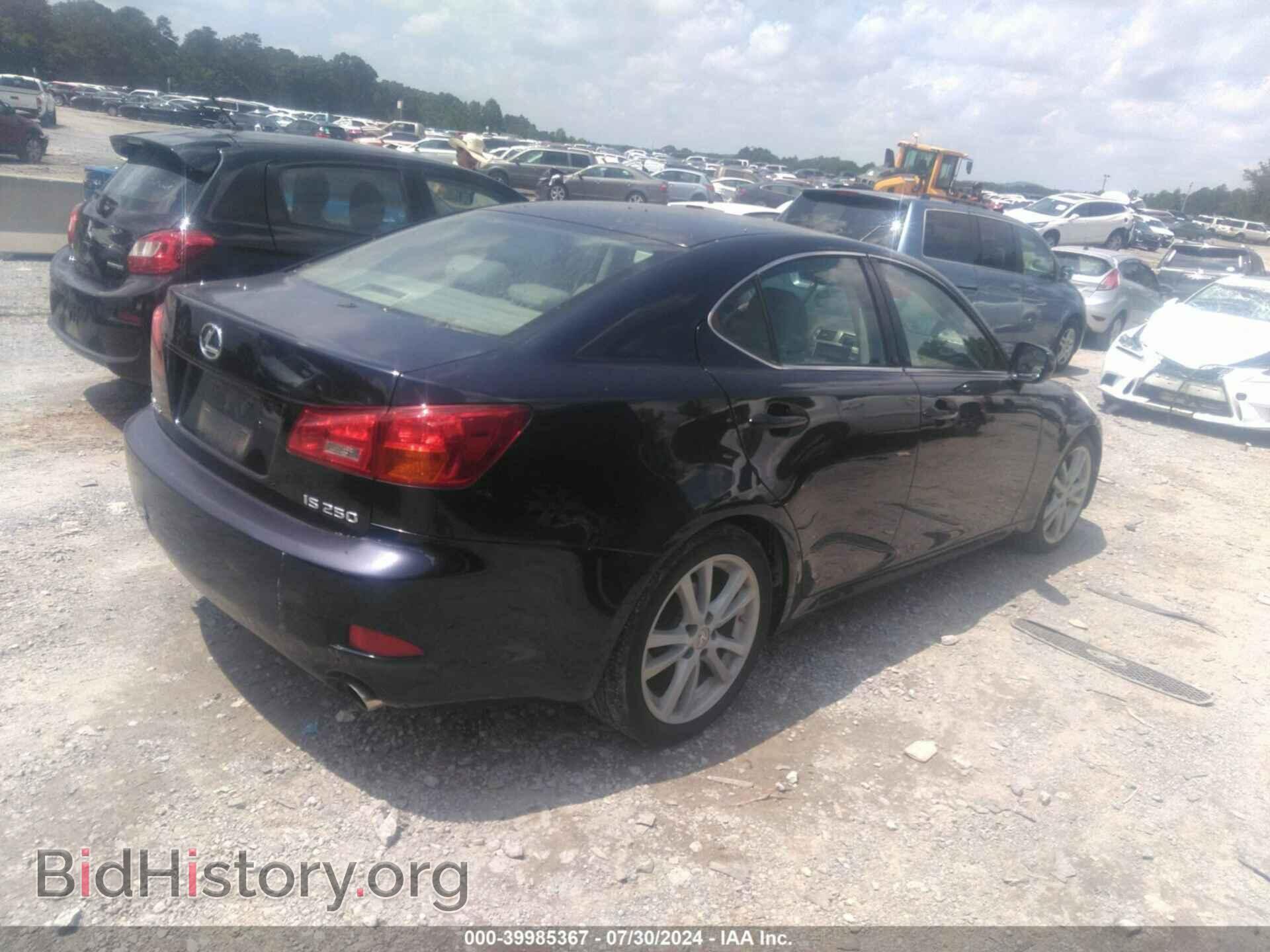 2006 LEXUS IS 250 - VIN: JTHBK262065003398 - Фото 4