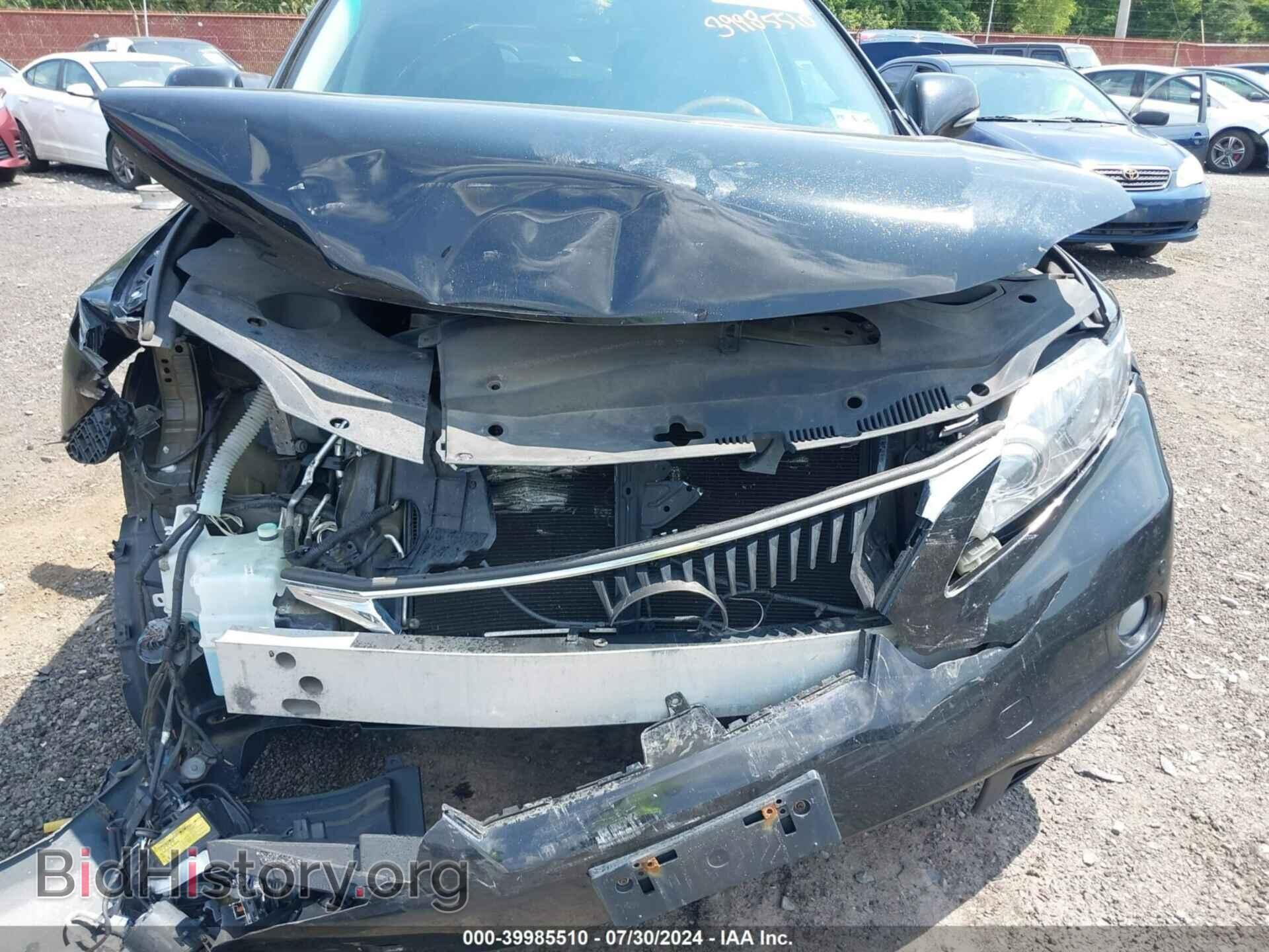 2012 LEXUS RX 350 - VIN: 2T2BK1BA4CC143148 - Фото 6
