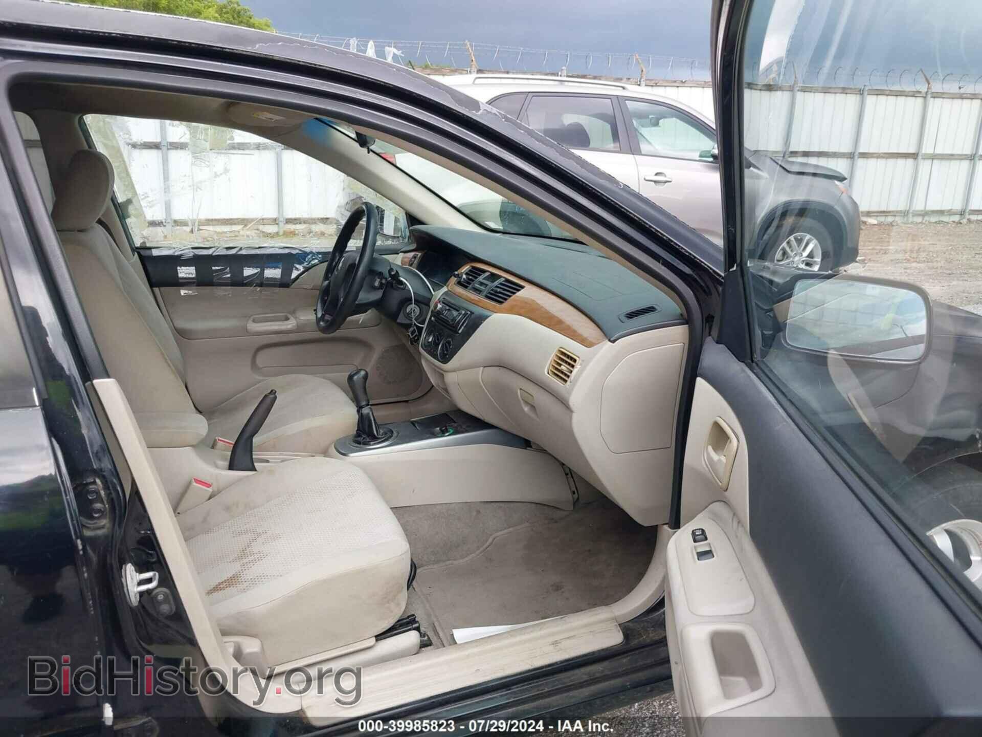 2006 MITSUBISHI LANCER - VIN: JA3AJ26EX6U046452 - Фото 5