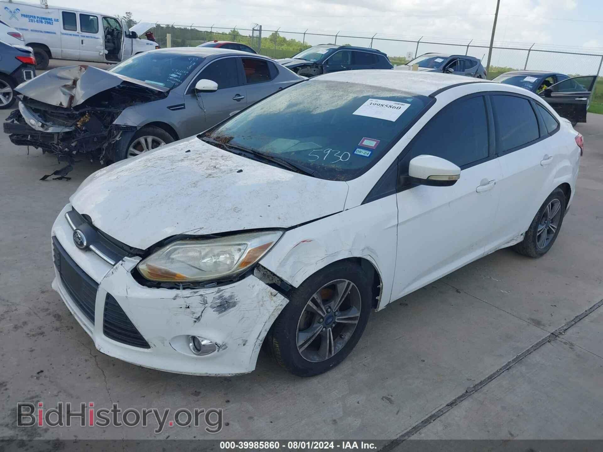 2014 FORD FOCUS - VIN: 1FADP3F2XEL275930 - Фото 2