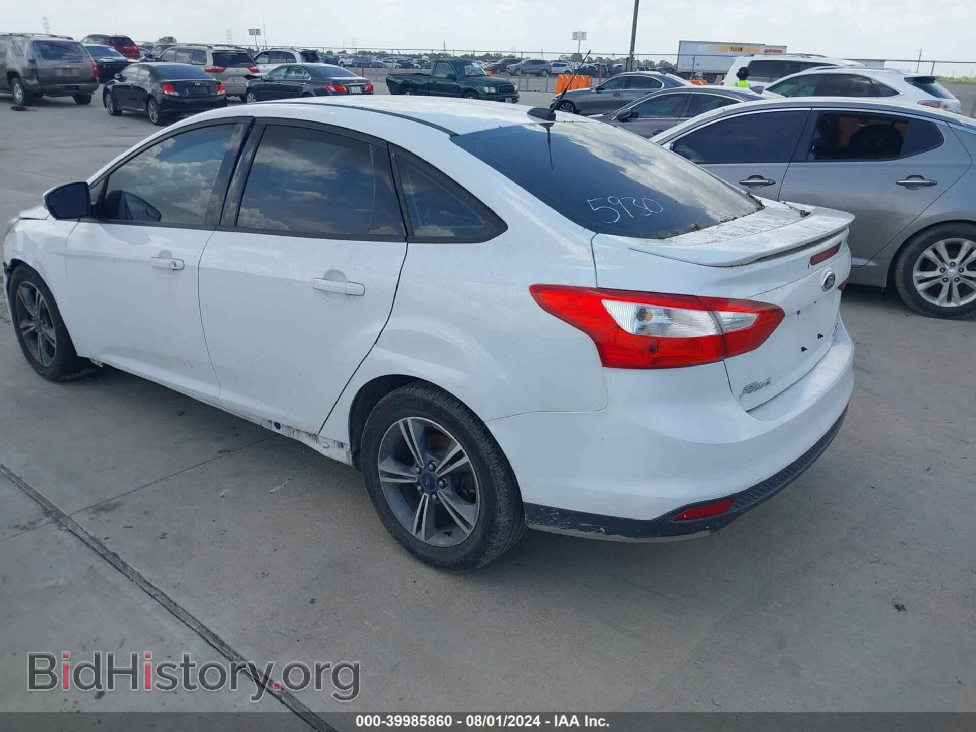 2014 FORD FOCUS - VIN: 1FADP3F2XEL275930 - Фото 3