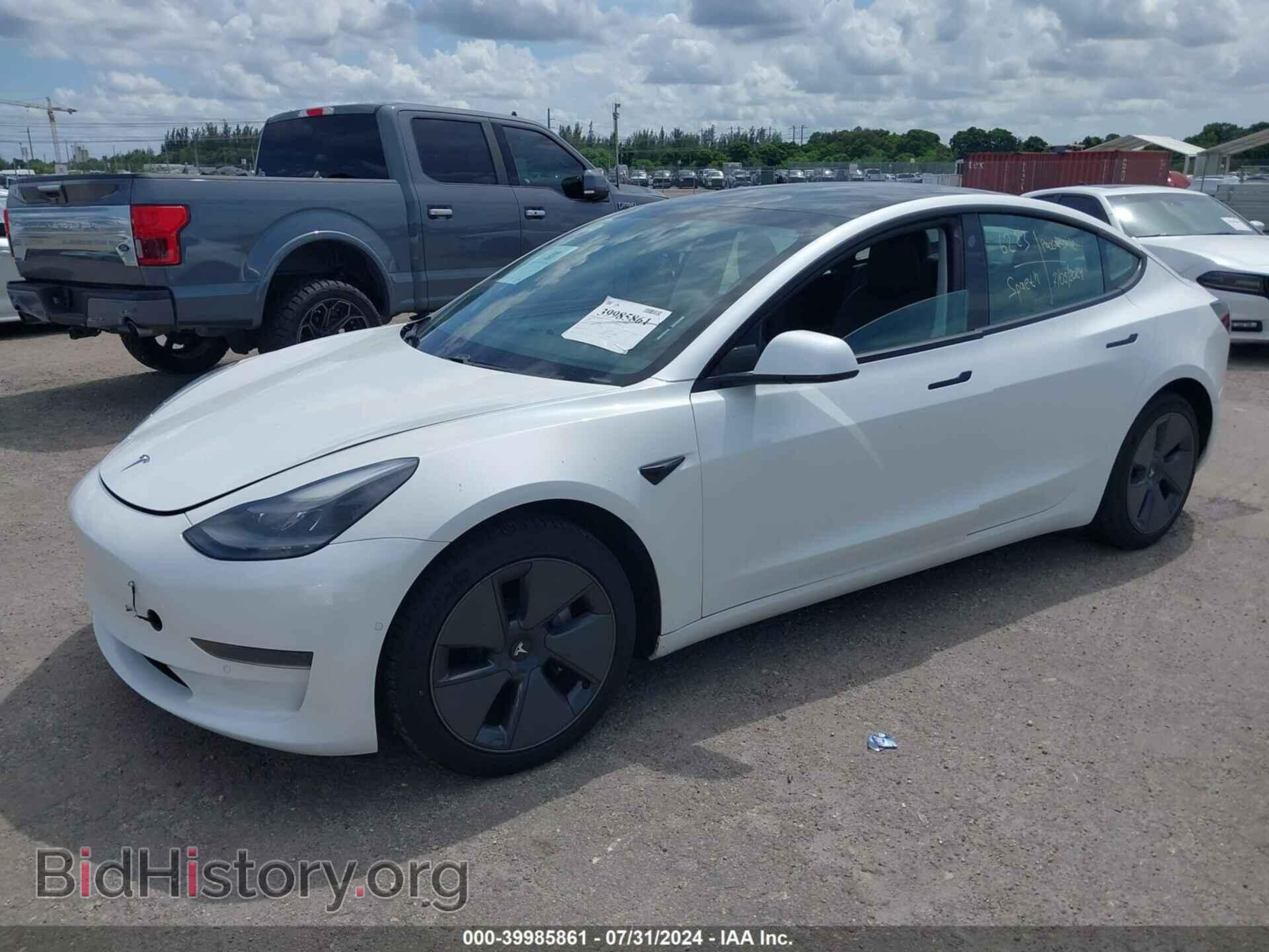 2021 TESLA MODEL 3 - VIN: 5YJ3E1EA4MF046458 - Photo 2