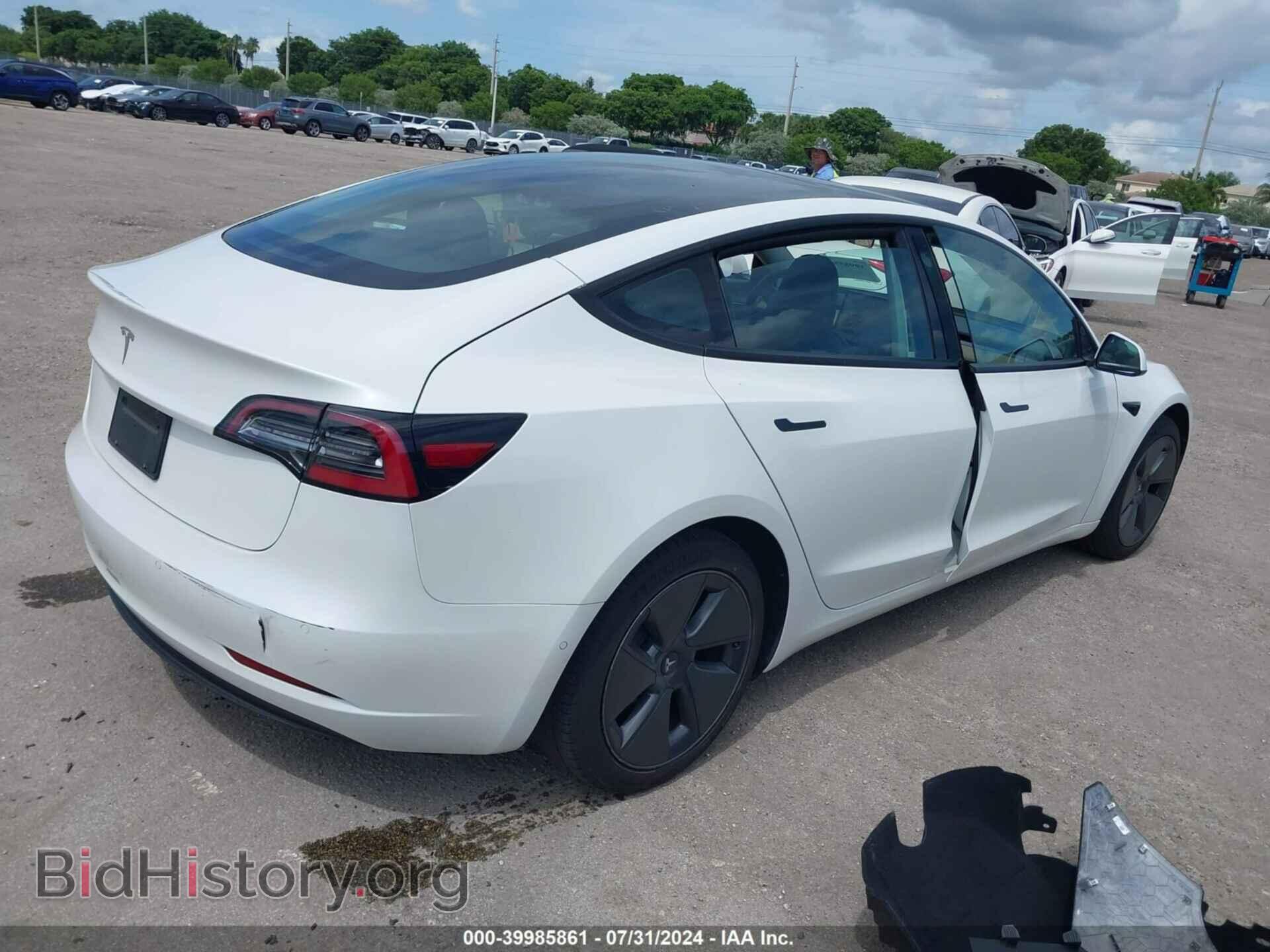 2021 TESLA MODEL 3 - VIN: 5YJ3E1EA4MF046458 - Photo 4