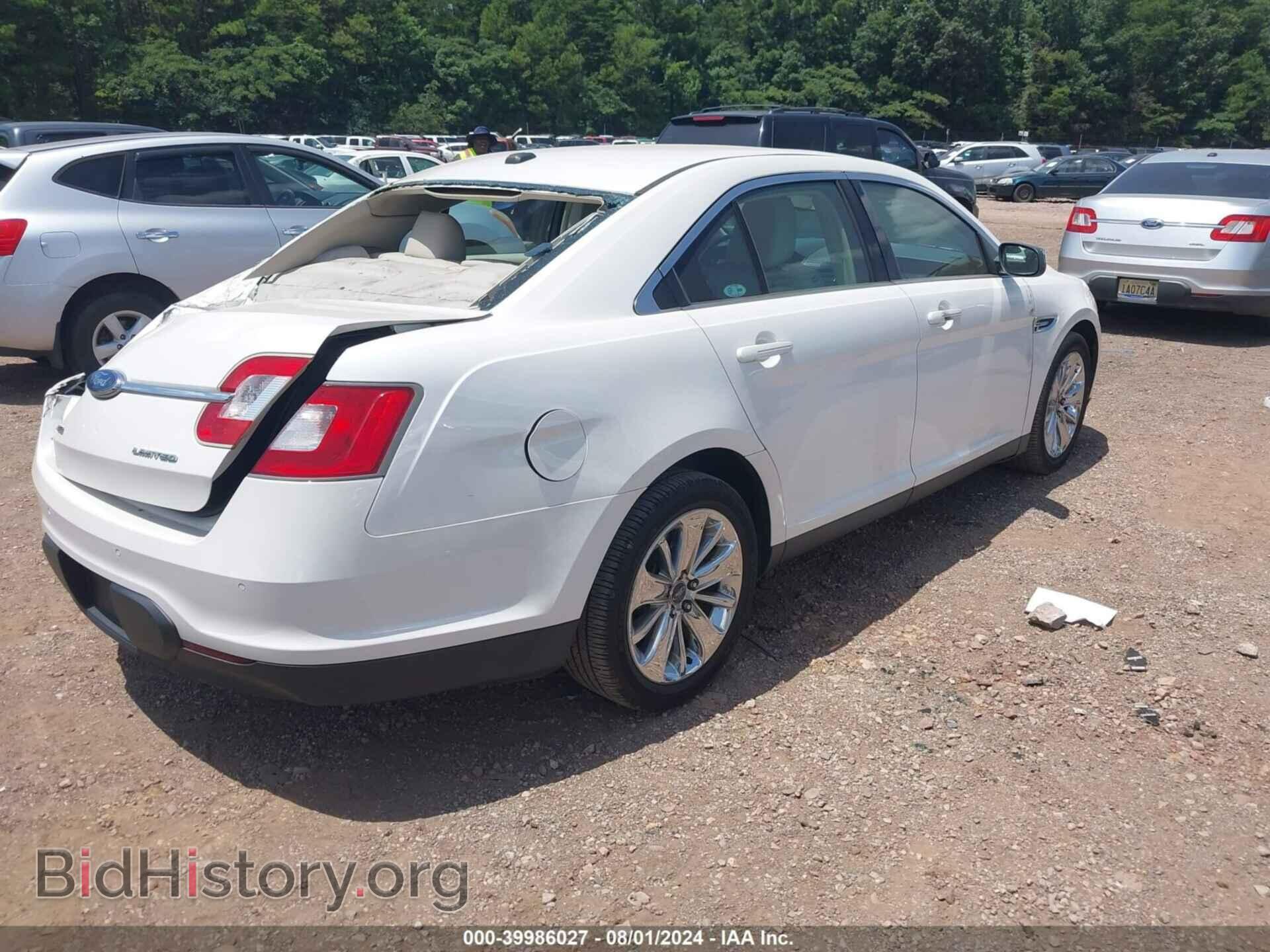 2010 FORD TAURUS - VIN: 1FAHP2FW8AG117006 - Фото 4