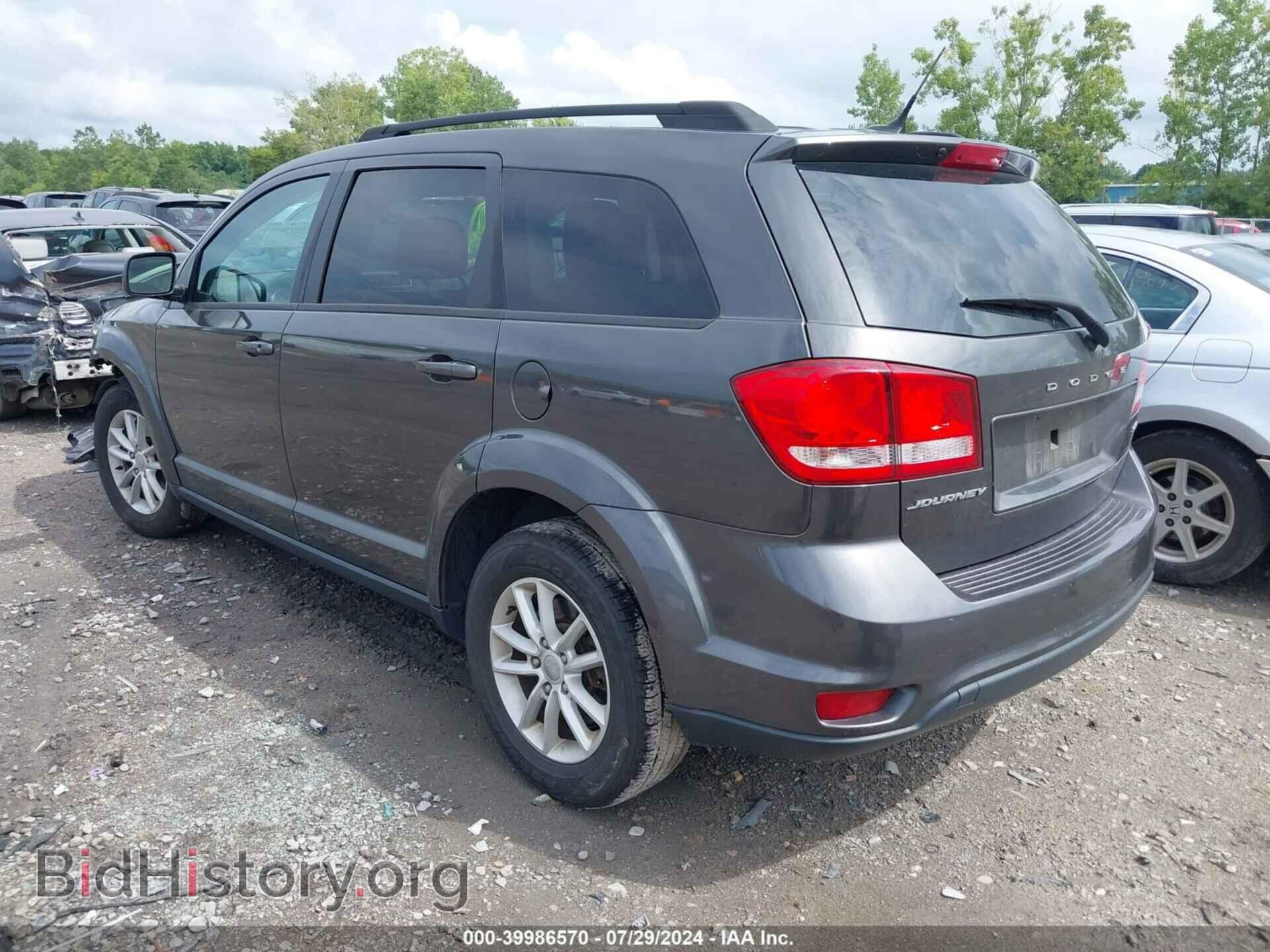 2014 DODGE JOURNEY - VIN: 3C4PDCBB2ET258307 - Фото 3