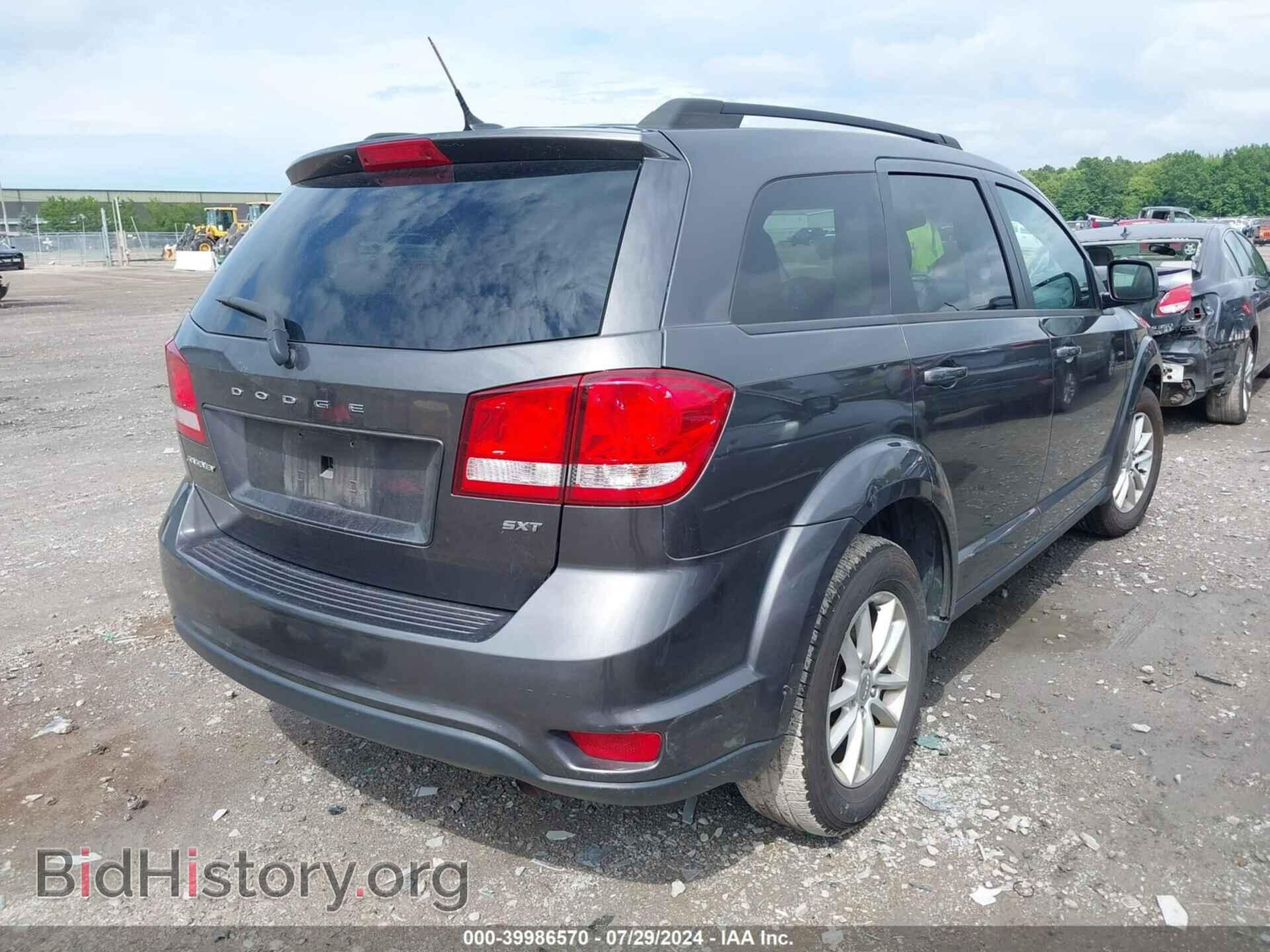 2014 DODGE JOURNEY - VIN: 3C4PDCBB2ET258307 - Фото 4
