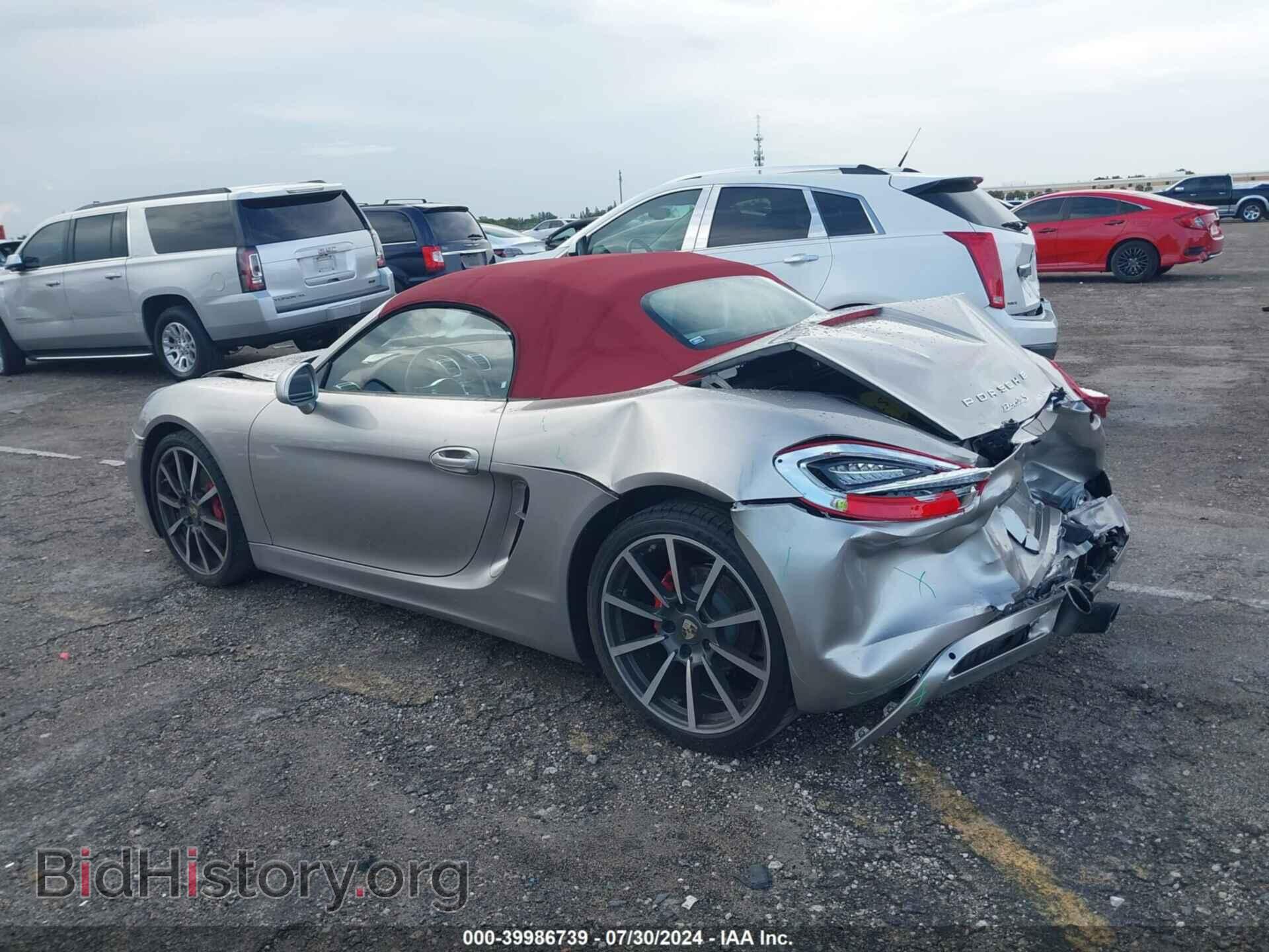 2013 PORSCHE BOXSTER - VIN: WP0CB2A84DS132079 - Фото 3