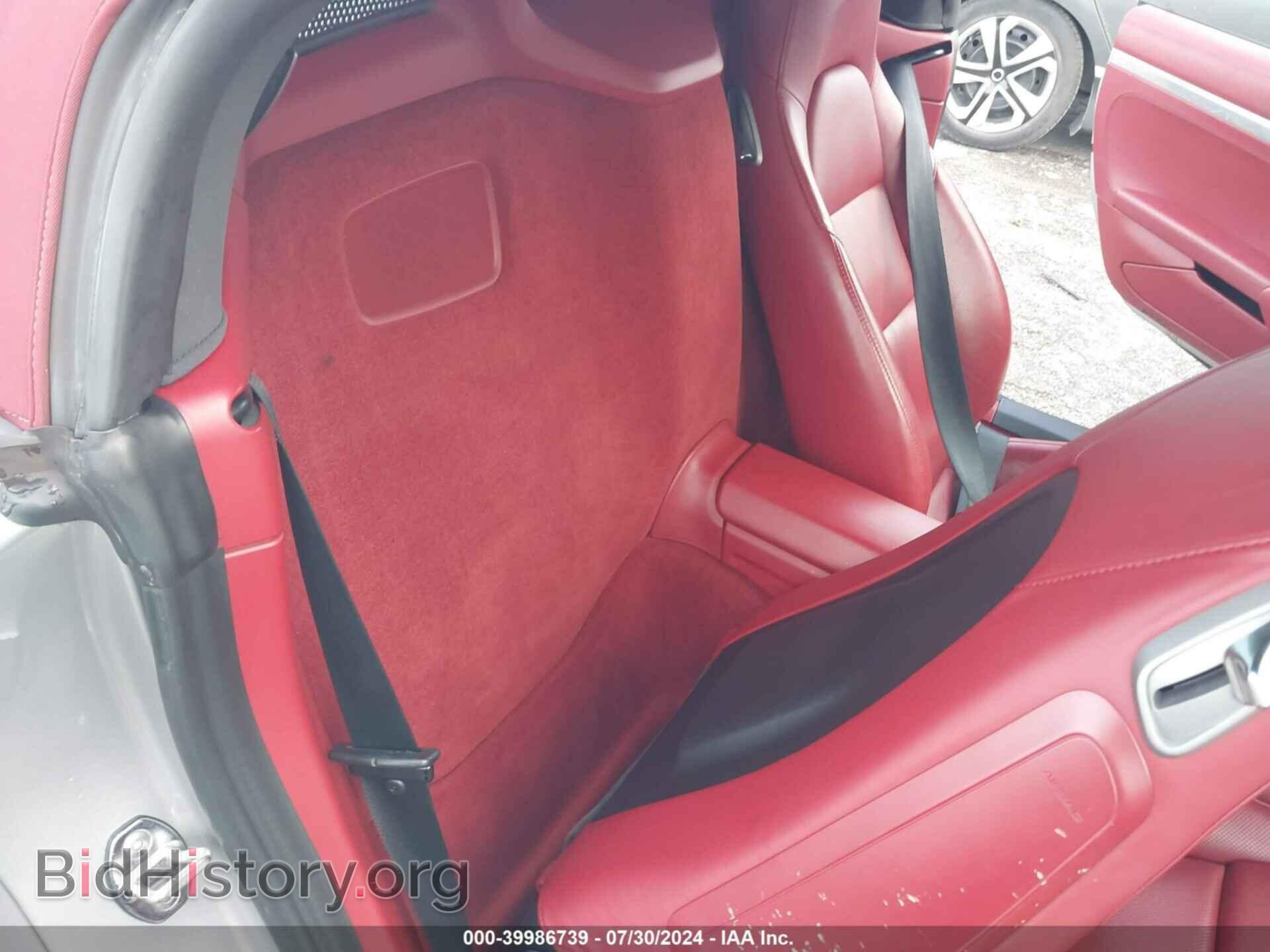 2013 PORSCHE BOXSTER - VIN: WP0CB2A84DS132079 - Фото 8