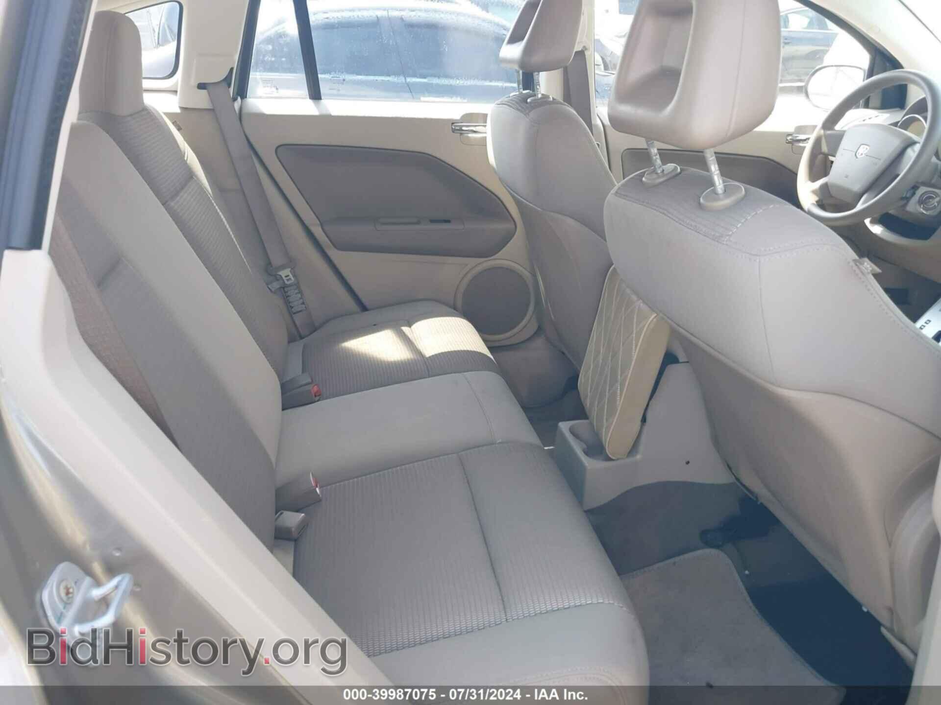 2008 DODGE CALIBER - VIN: 1B3HB48B48D545991 - Фото 8