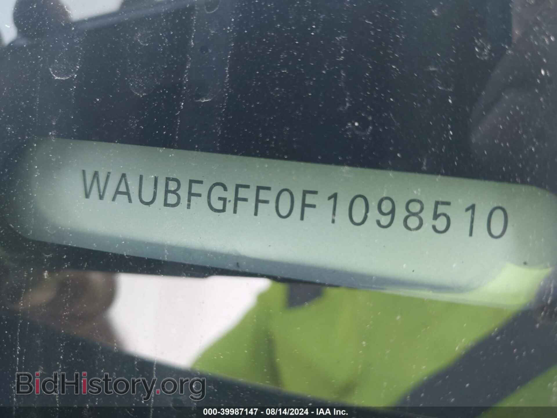 2015 AUDI A3 - VIN: WAUBFGFF0F1098510 - Фото 9