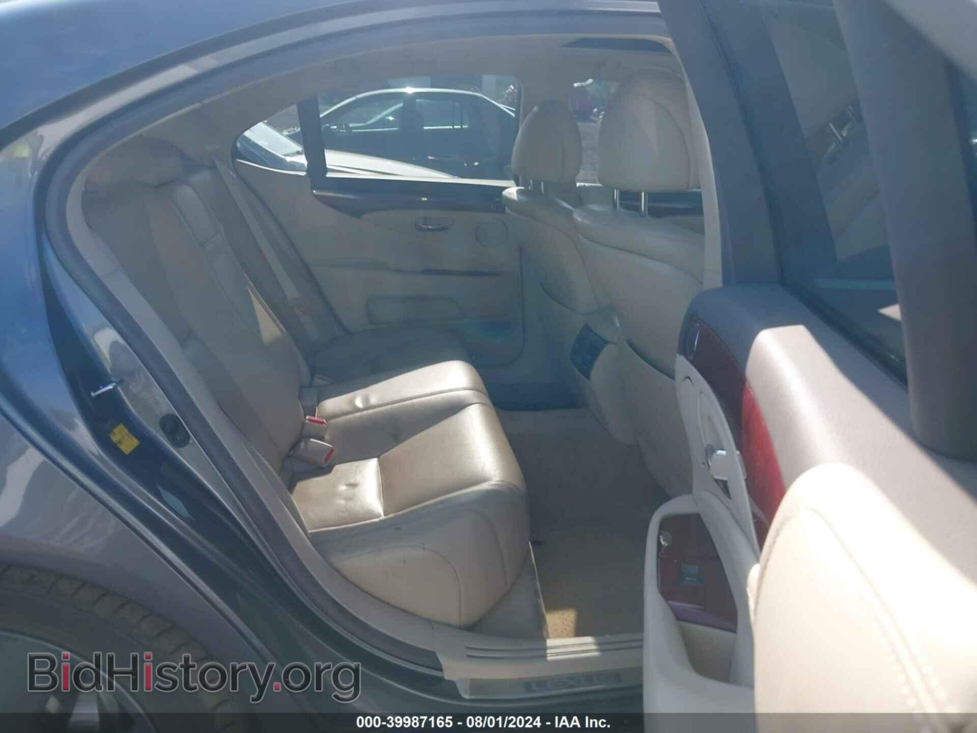 2012 LEXUS LS 460 - VIN: JTHBL5EF4C5111246 - Фото 8