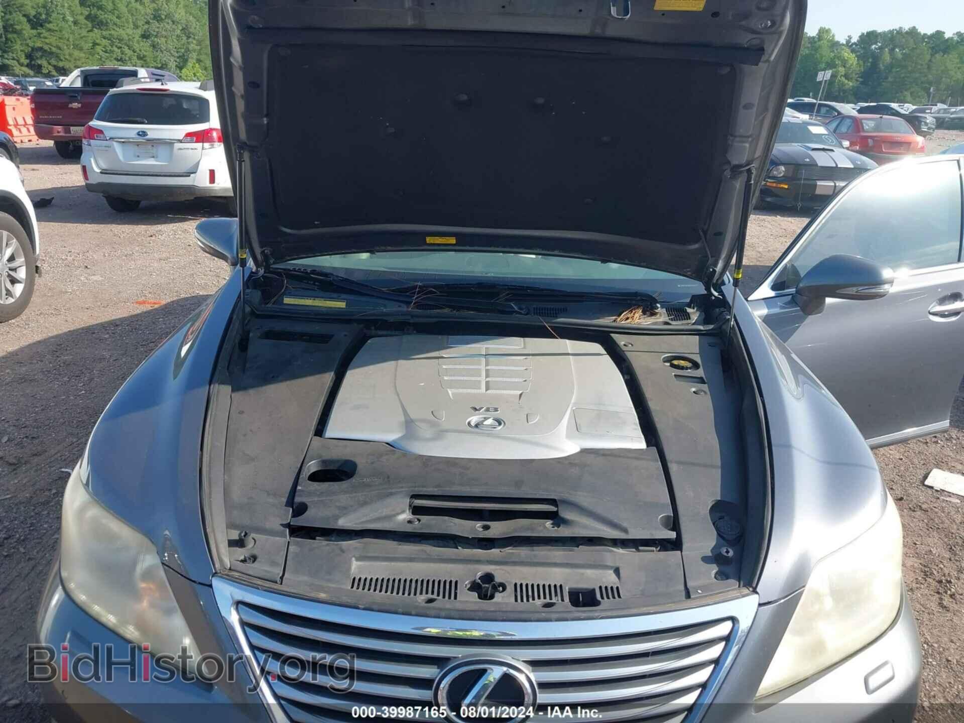2012 LEXUS LS 460 - VIN: JTHBL5EF4C5111246 - Фото 10