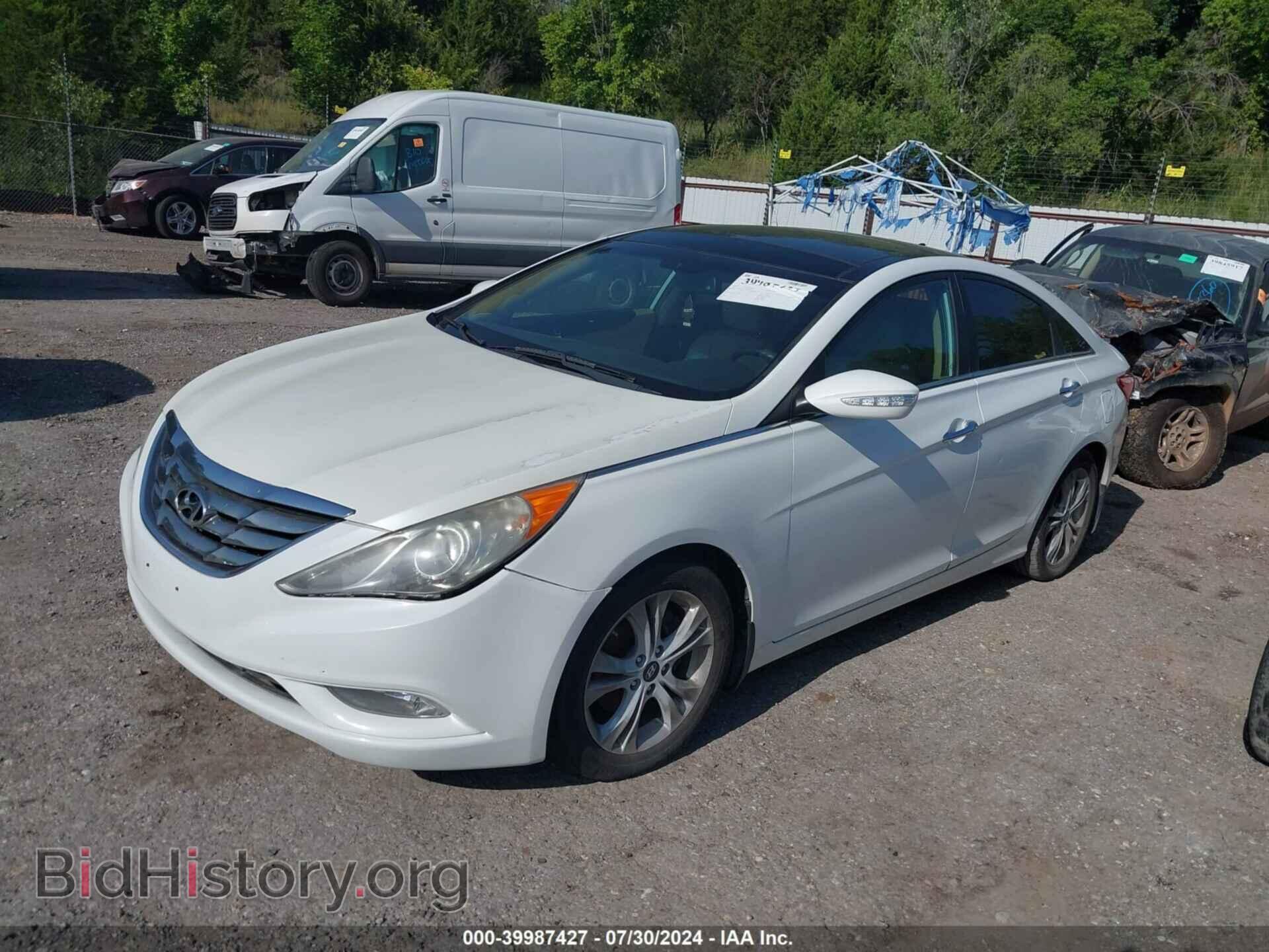 2013 HYUNDAI SONATA - VIN: 5NPEC4AC3DH645327 - Фото 2
