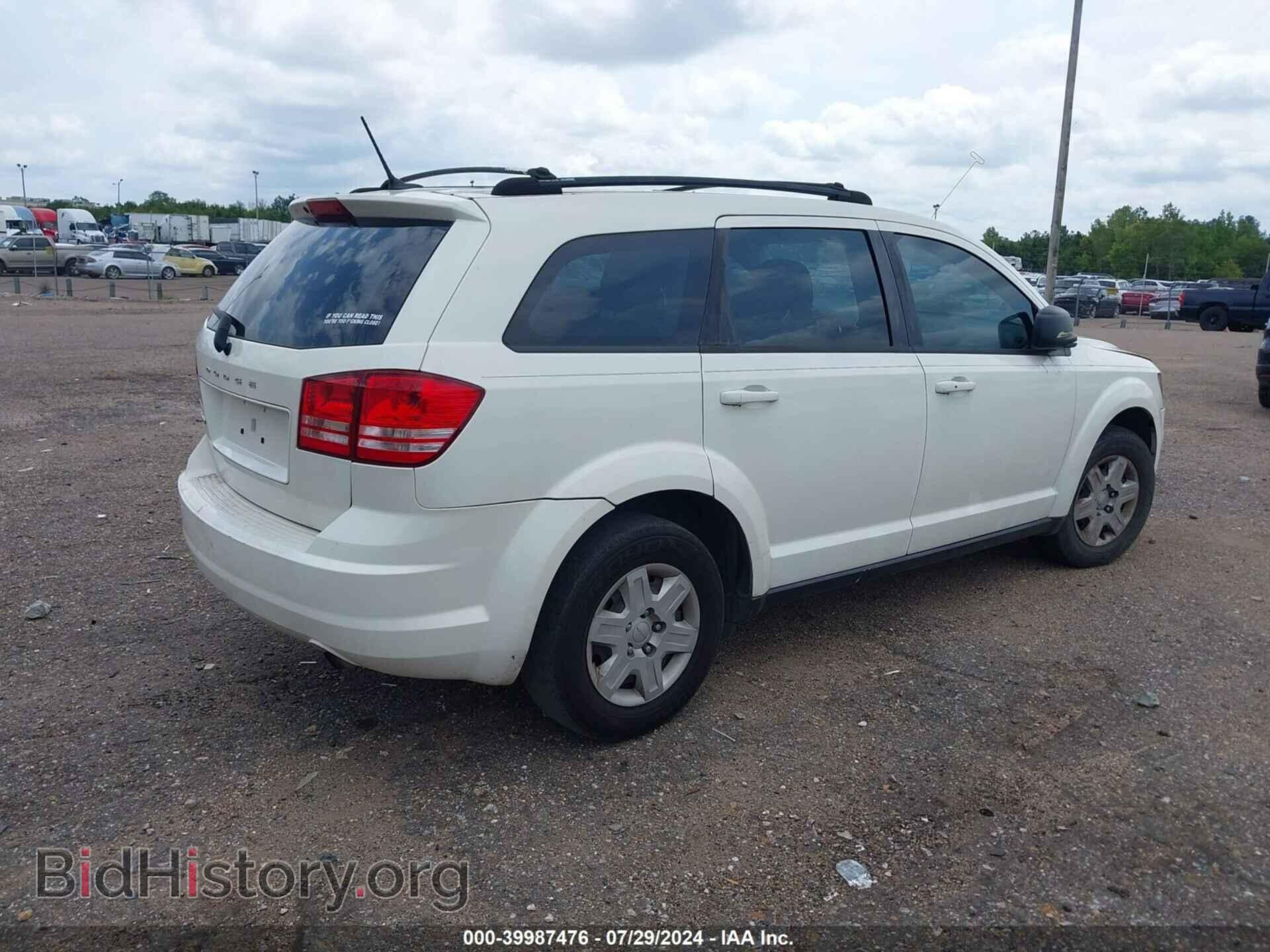 2012 DODGE JOURNEY - VIN: 3C4PDCAB3CT217098 - Фото 4