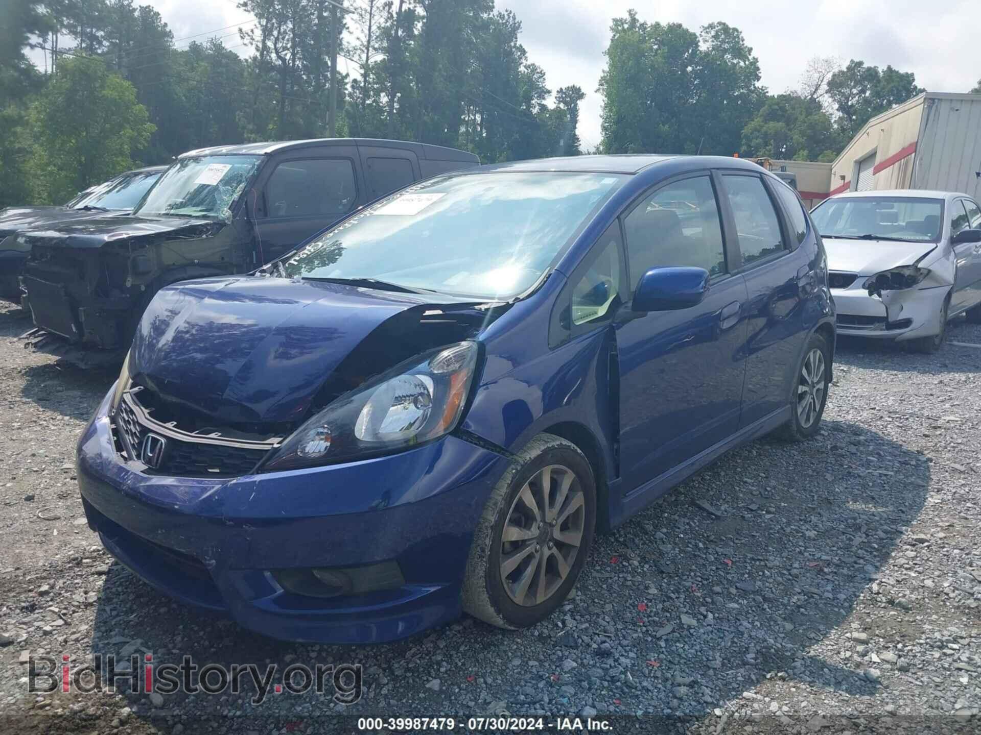 2012 HONDA FIT - VIN: JHMGE8H60CC009287 - Фото 2