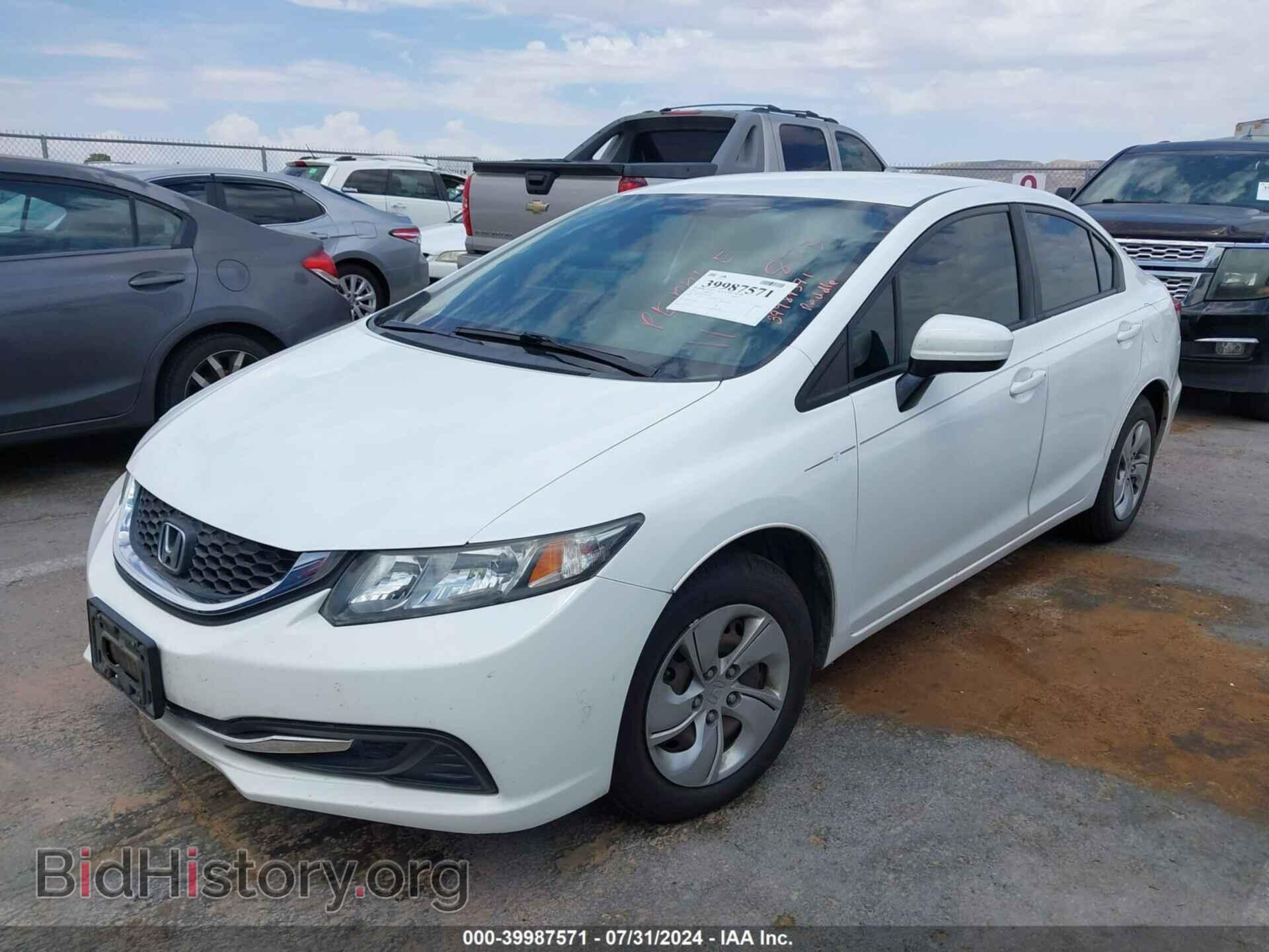 2015 HONDA CIVIC - VIN: 19XFB2F58FE093286 - Фото 2