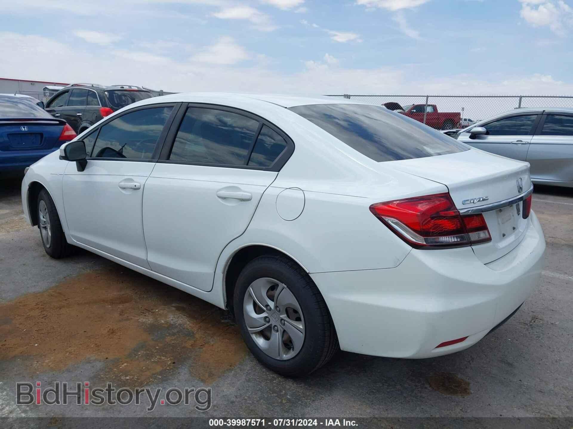 2015 HONDA CIVIC - VIN: 19XFB2F58FE093286 - Фото 3