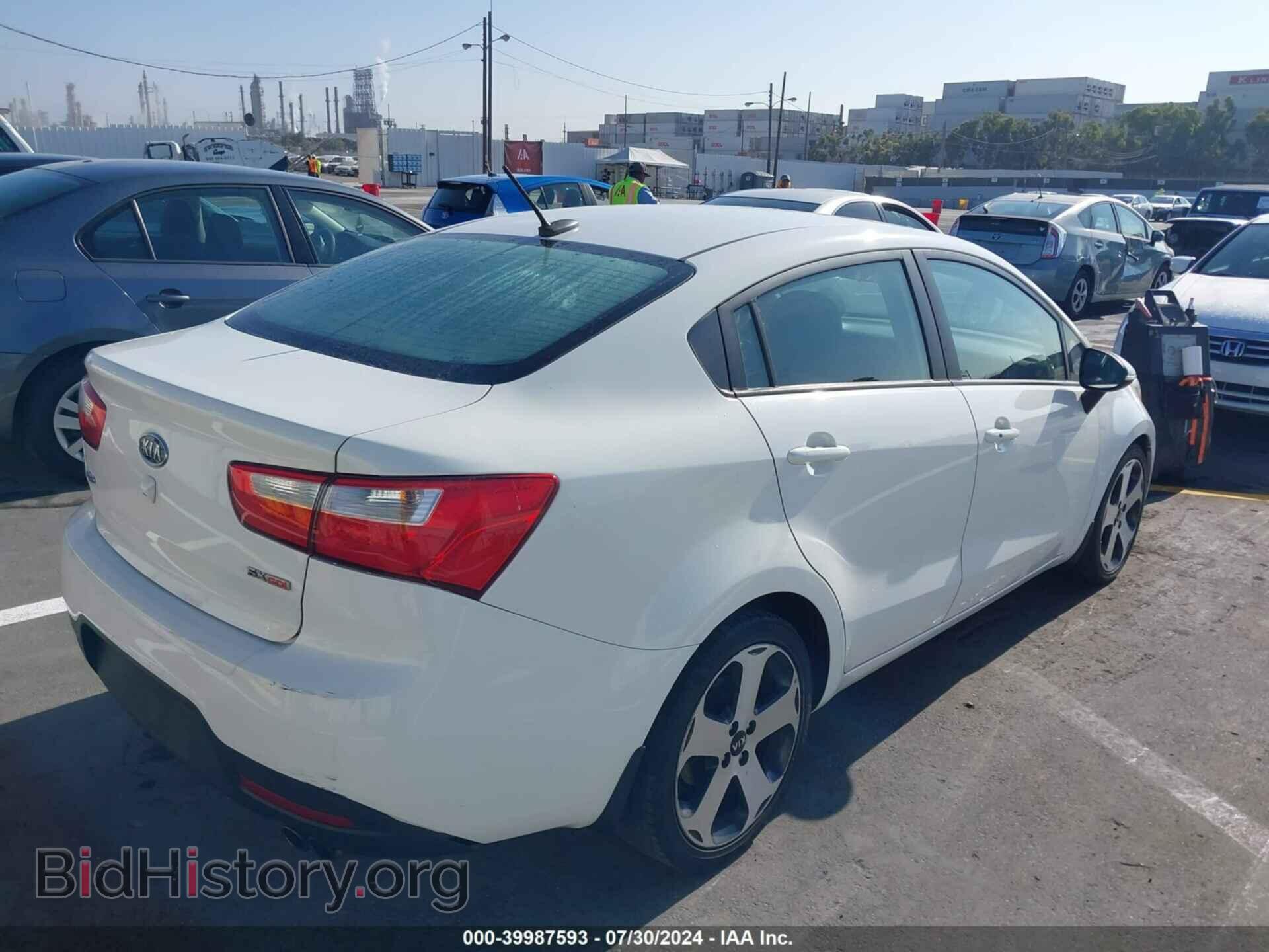2012 KIA RIO - VIN: KNADN4A30C6055632 - Фото 4