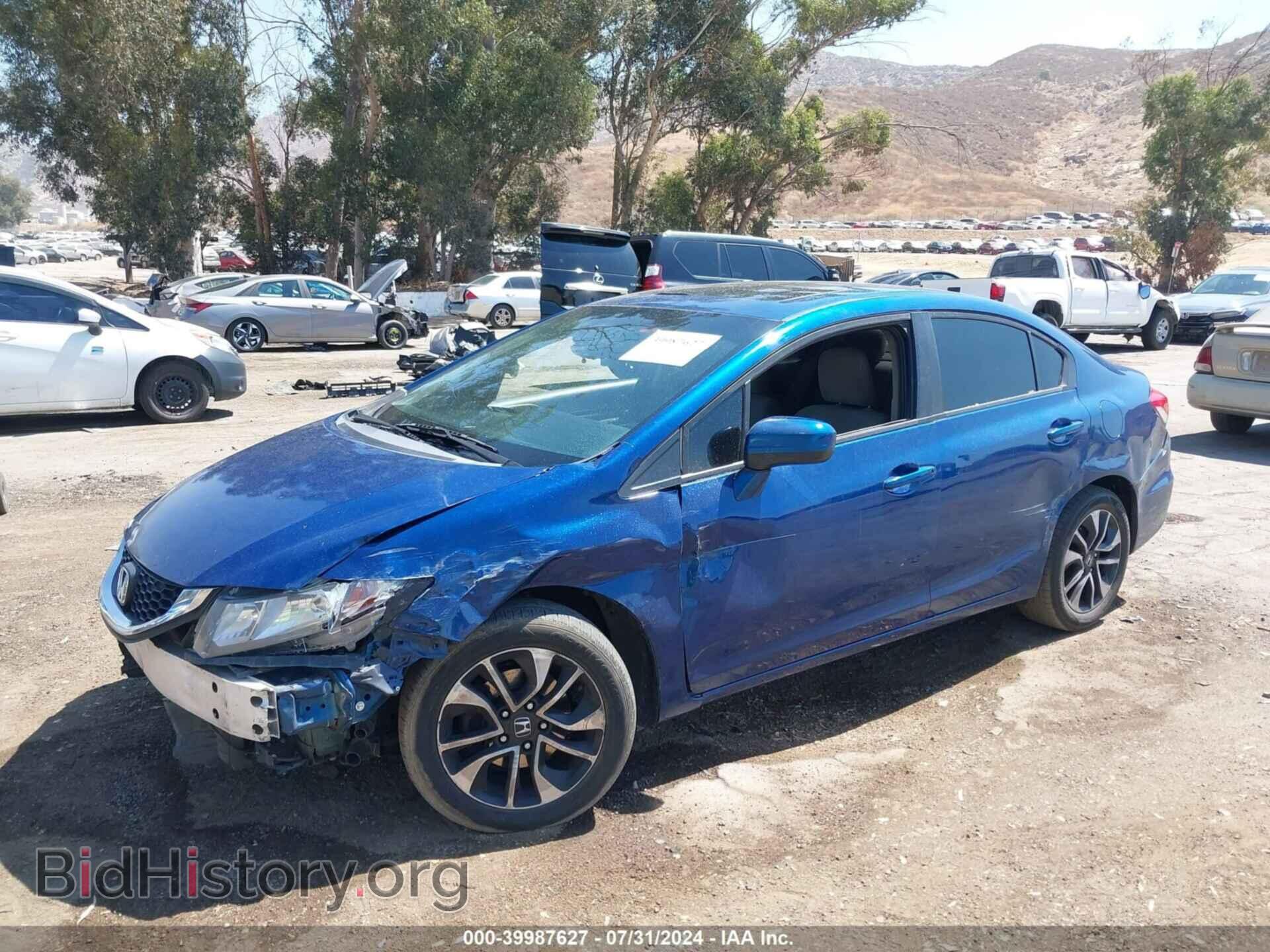 2013 HONDA CIVIC - VIN: 19XFB2F82DE228589 - Фото 2