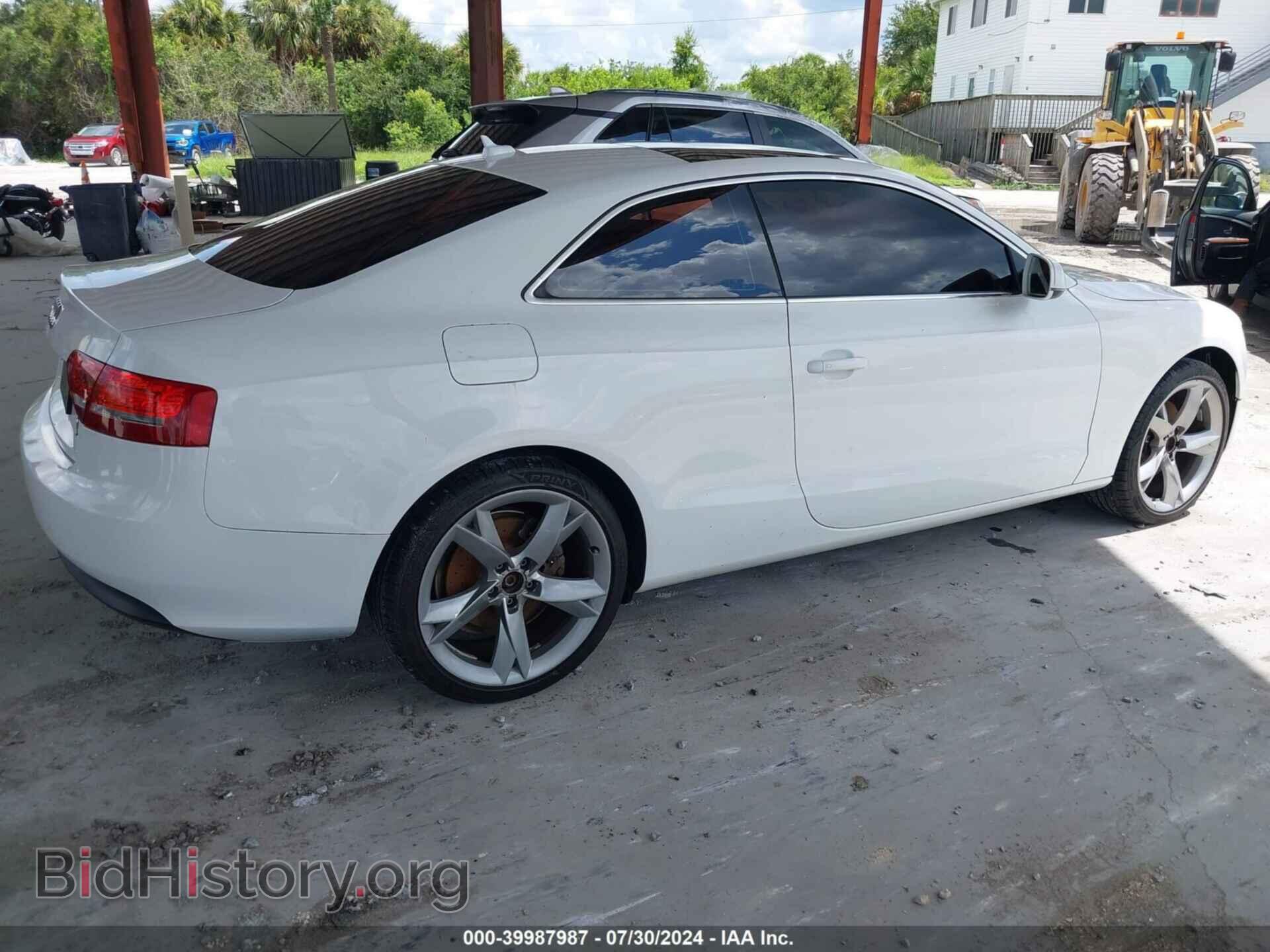 2012 AUDI A5 - VIN: WAULFAFR8CA024081 - Photo 4