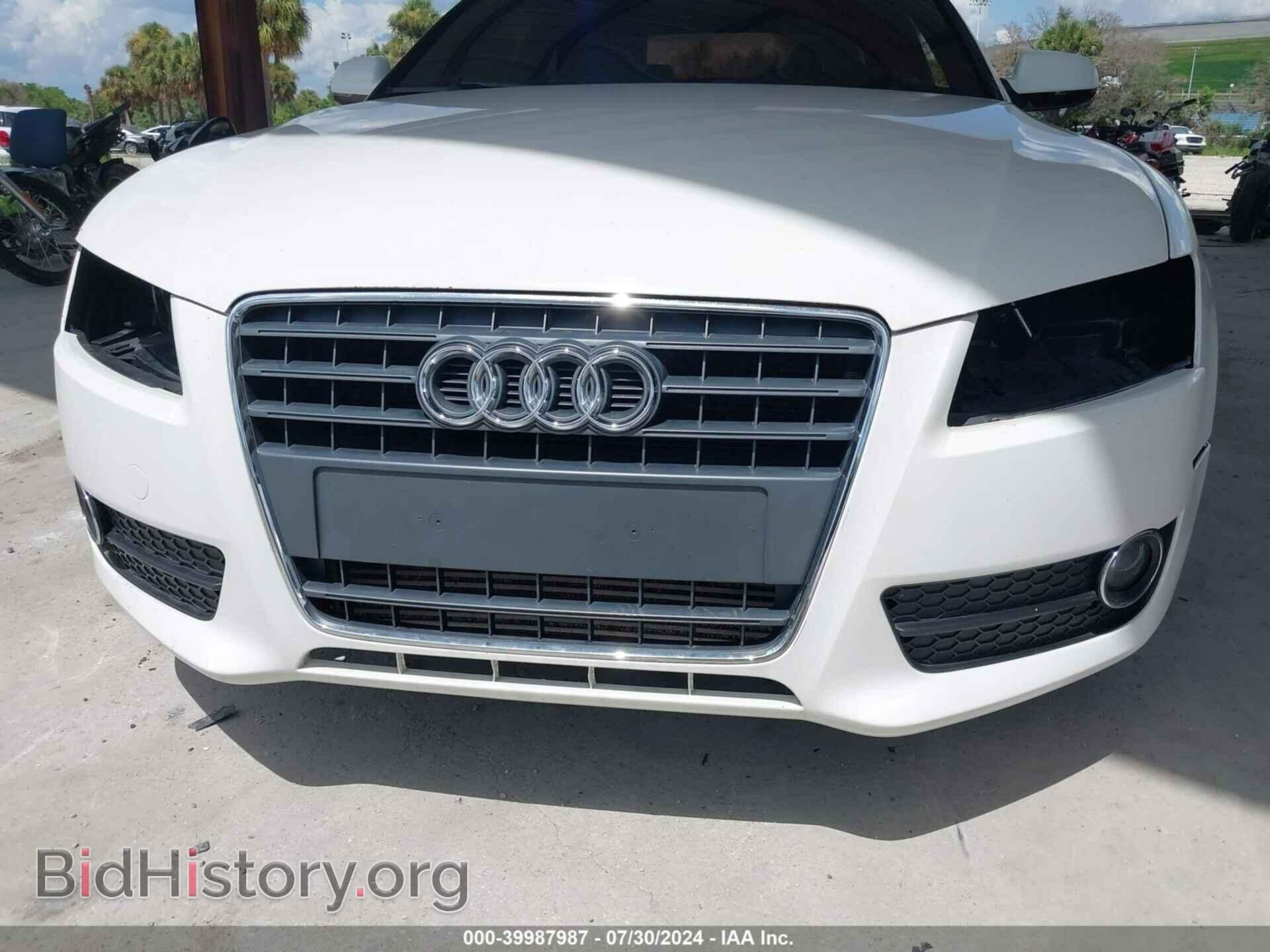 2012 AUDI A5 - VIN: WAULFAFR8CA024081 - Photo 6