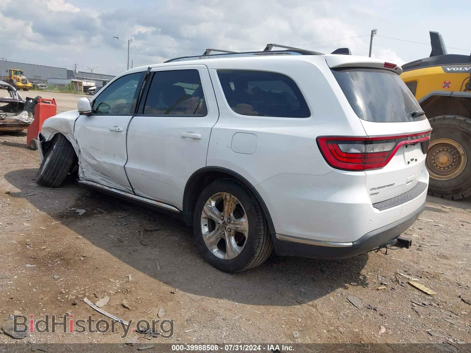 2015 DODGE DURANGO - VIN: 1C4RDJDGXFC128617 - Фото 3