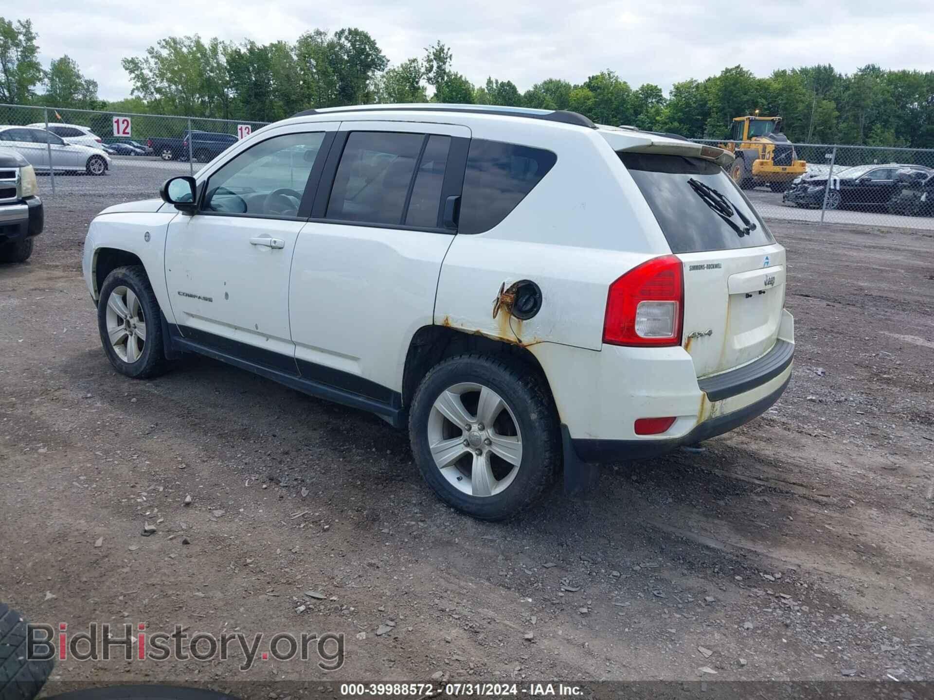 2012 JEEP COMPASS - VIN: 1C4NJDEB3CD621749 - Фото 3