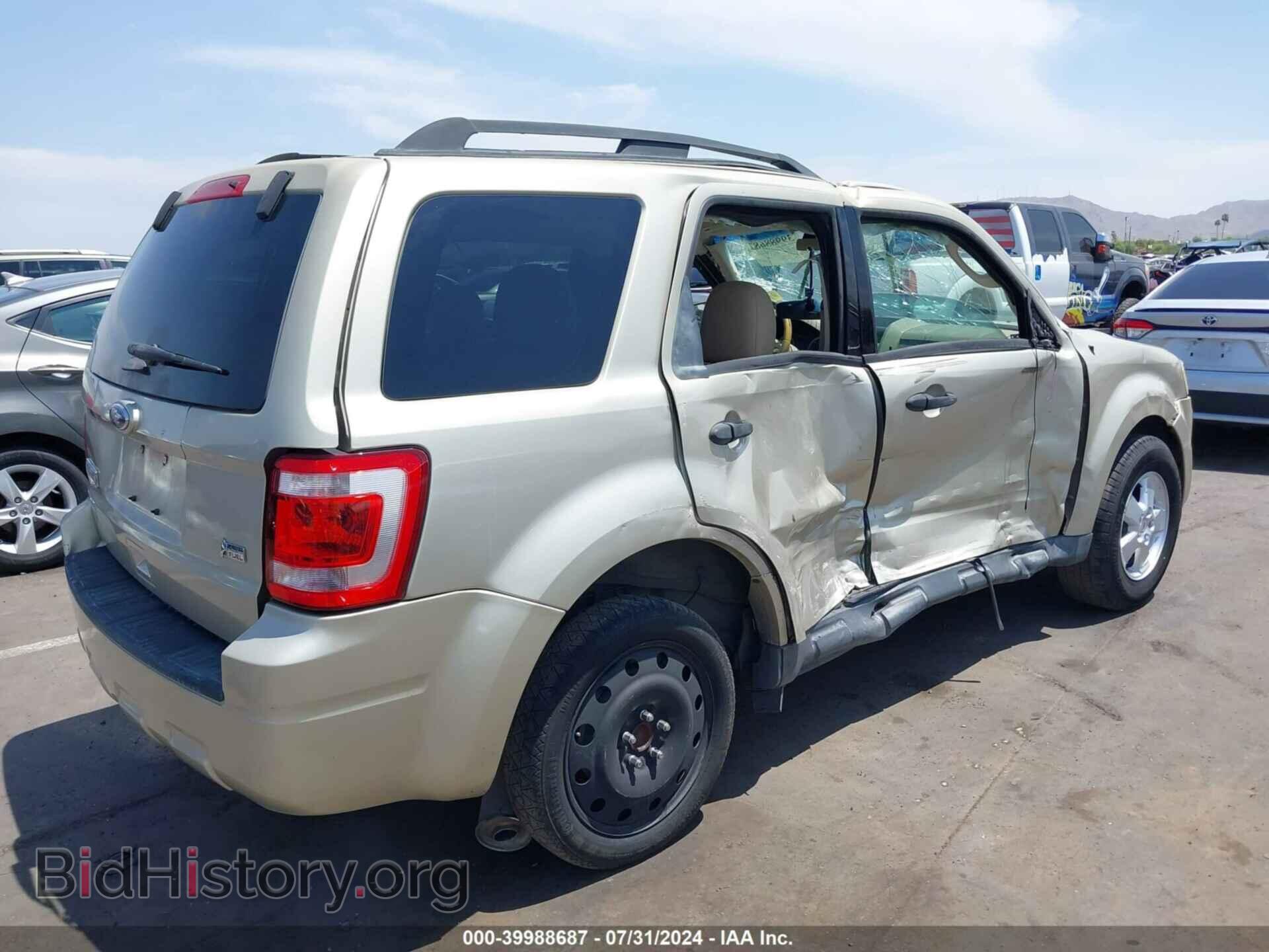 2012 FORD ESCAPE - VIN: 1FMCU0DG3CKC69977 - Фото 4