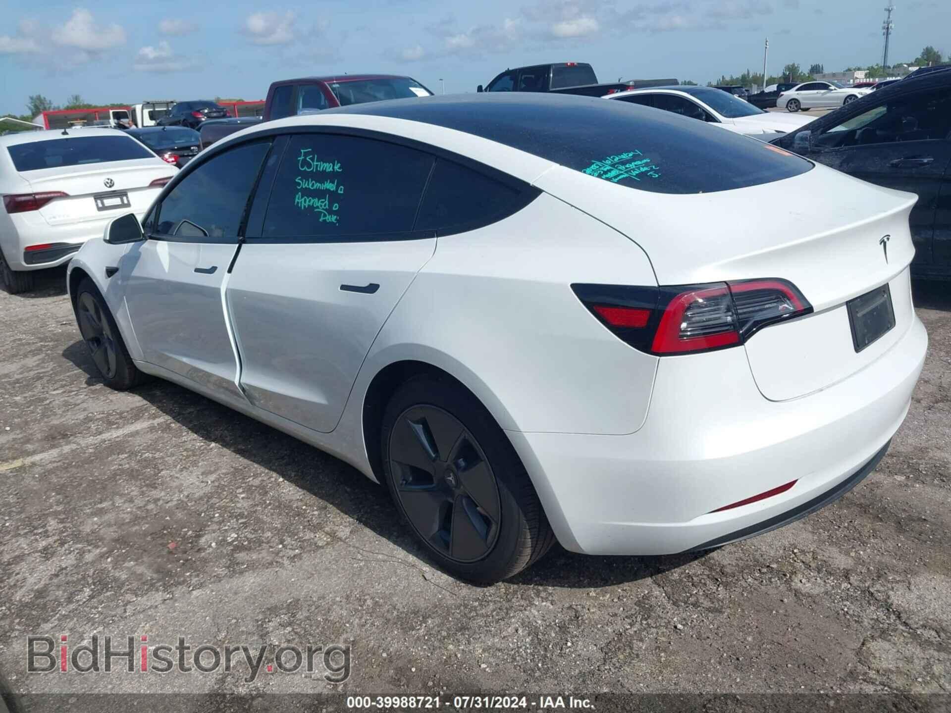 2023 TESLA MODEL 3 - VIN: 5YJ3E1EA5PF698655 - Фото 3