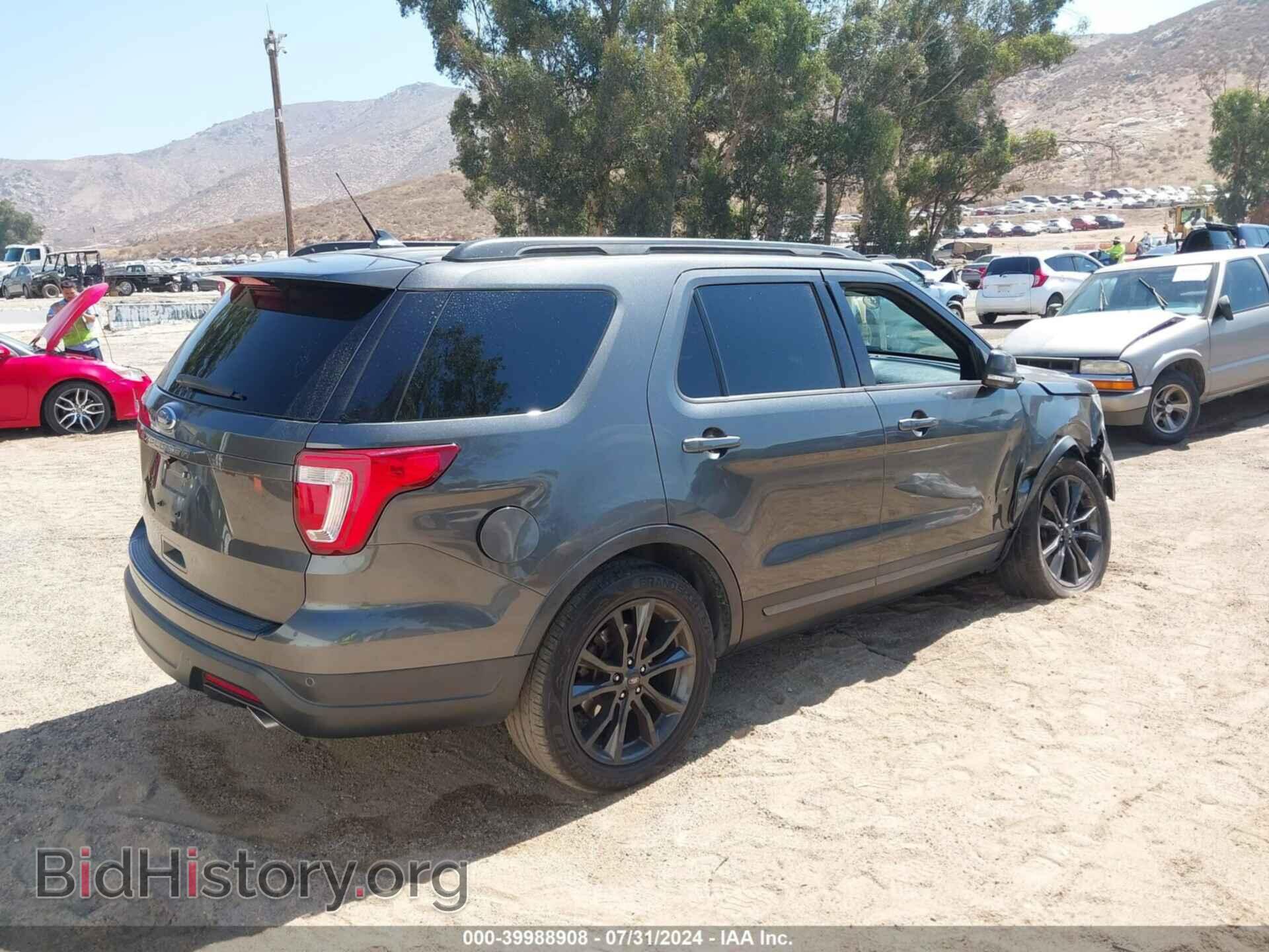 2018 FORD EXPLORER - VIN: 1FM5K7D8XJGB09496 - Фото 4
