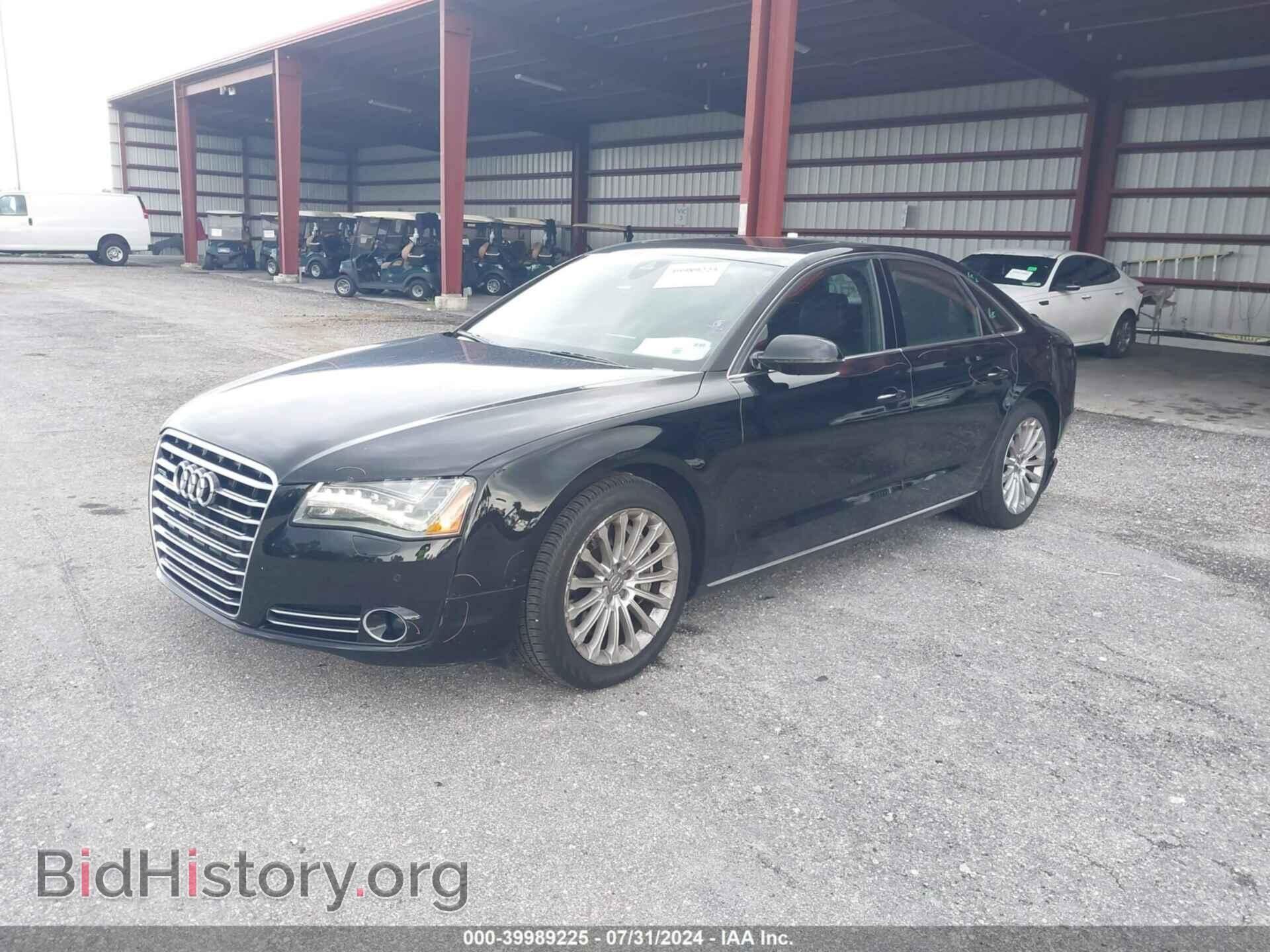 2014 AUDI A8 - VIN: WAUA2AFD4EN007216 - Фото 2
