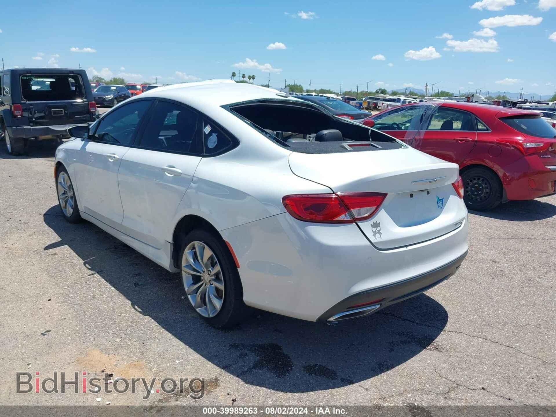 2015 CHRYSLER 200 - VIN: 1C3CCCBG5FN582533 - Фото 3