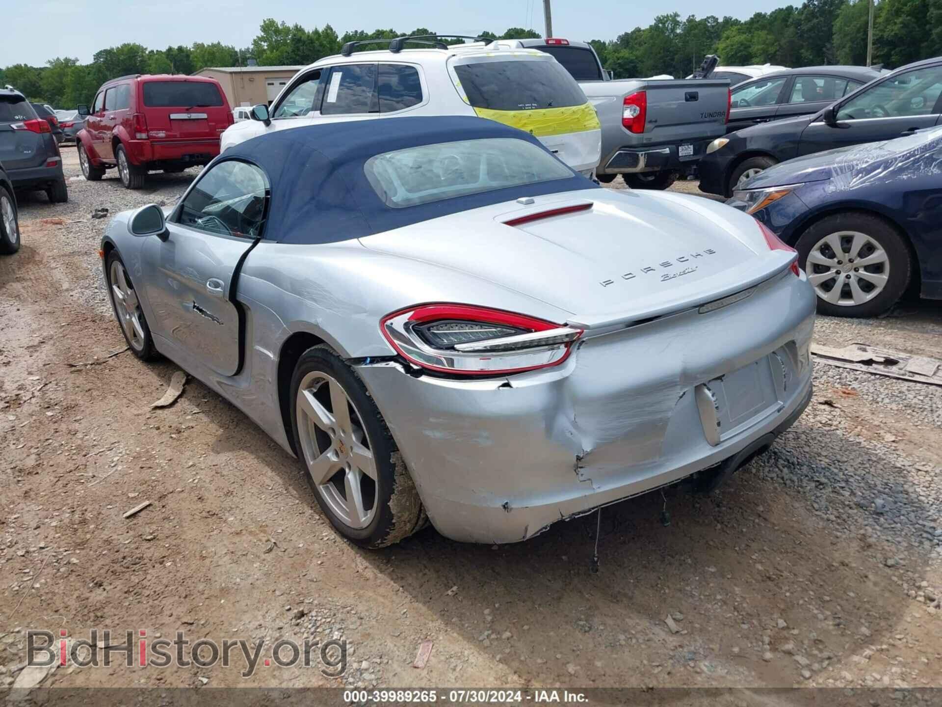 2015 PORSCHE BOXSTER - VIN: WP0CA2A88FS110320 - Photo 3