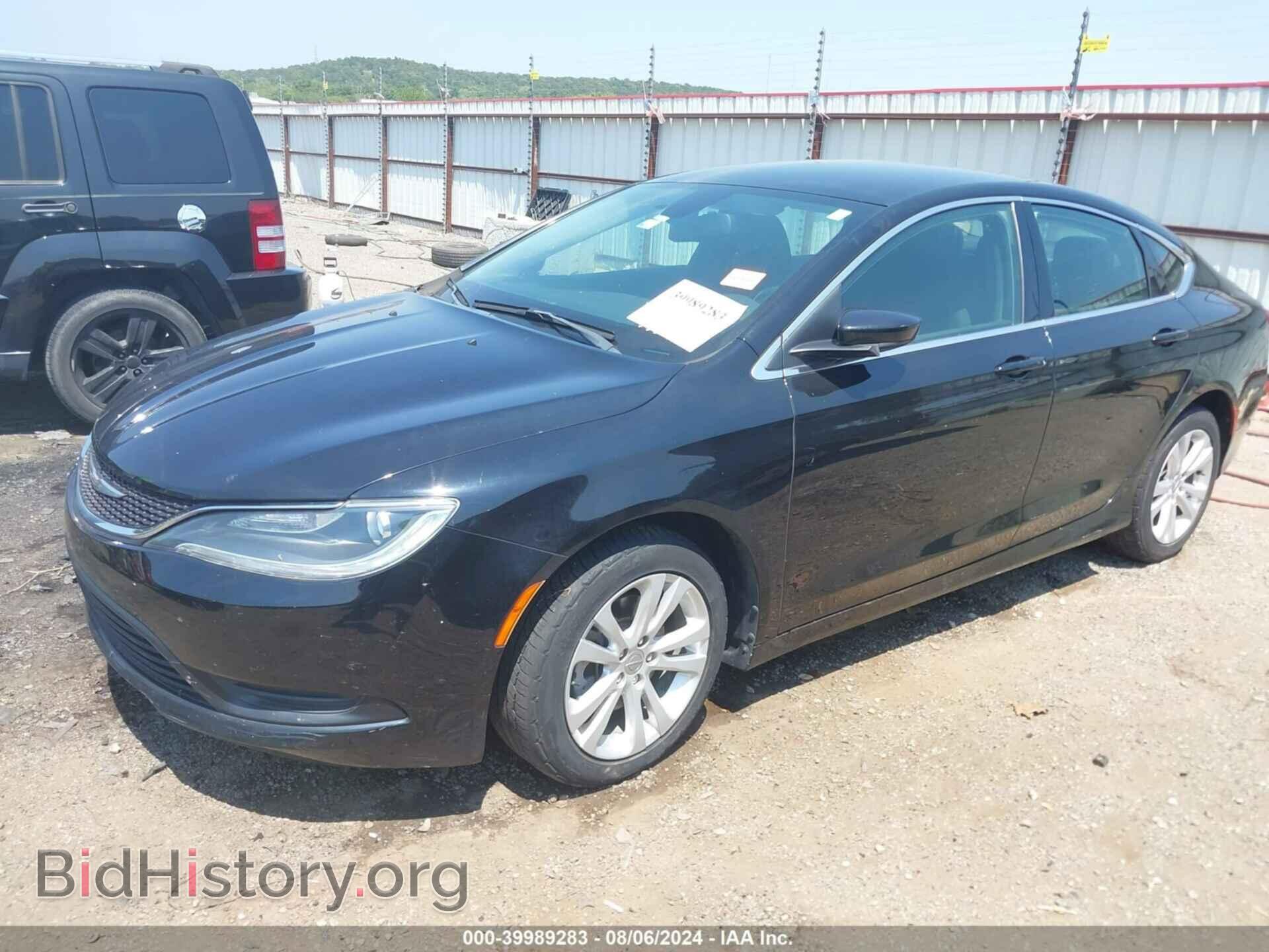2016 CHRYSLER 200 - VIN: 1C3CCCFB7GN196695 - Фото 2