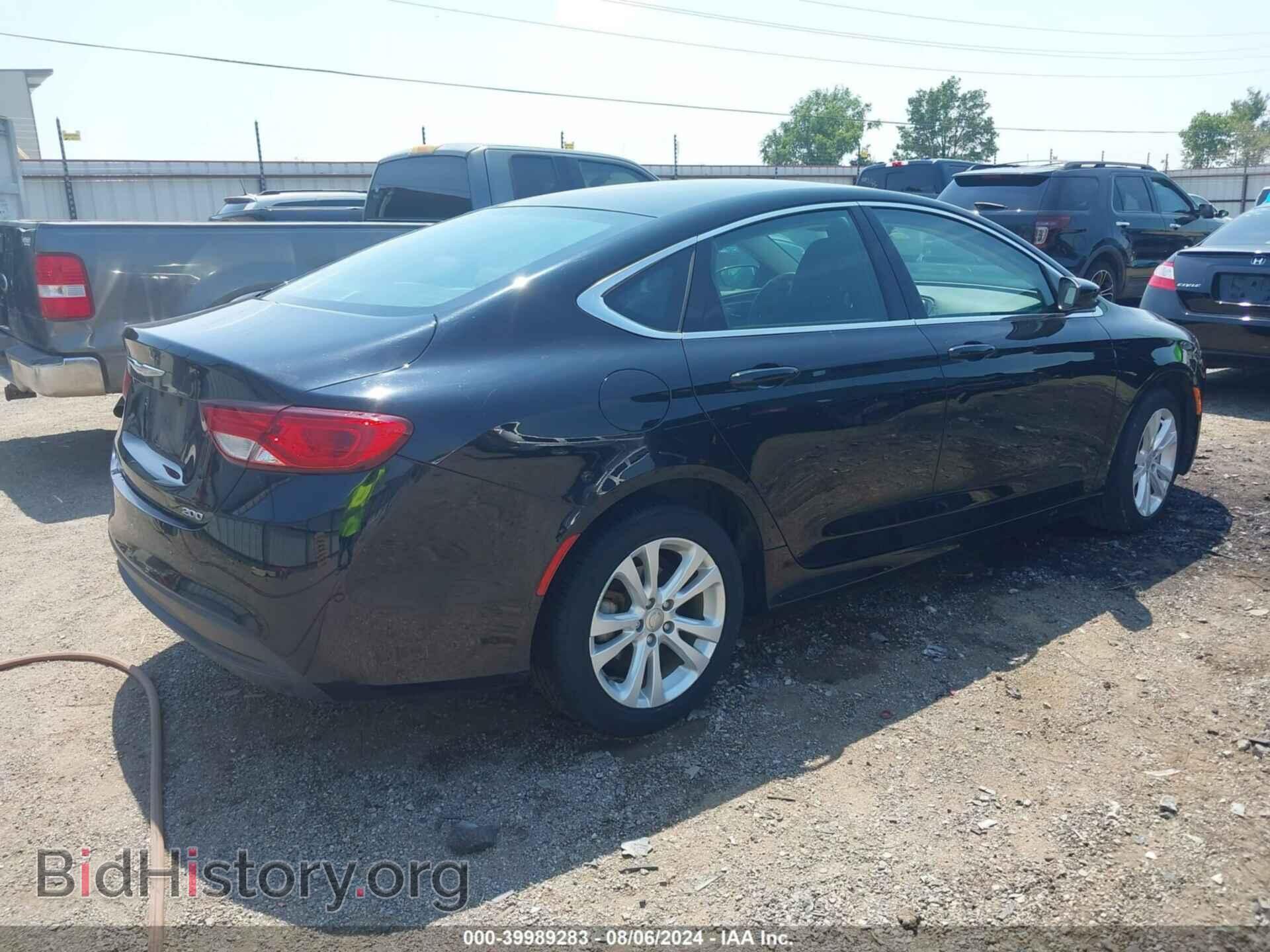 2016 CHRYSLER 200 - VIN: 1C3CCCFB7GN196695 - Фото 4